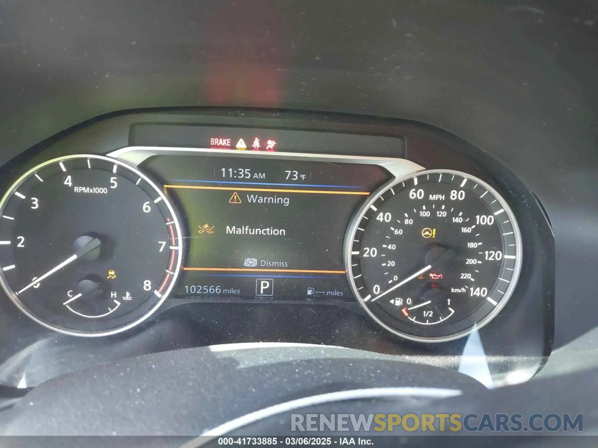 7 fotografías del automóvil dañado 1N4BL4BV1KC154384 NISSAN ALTIMA 2019