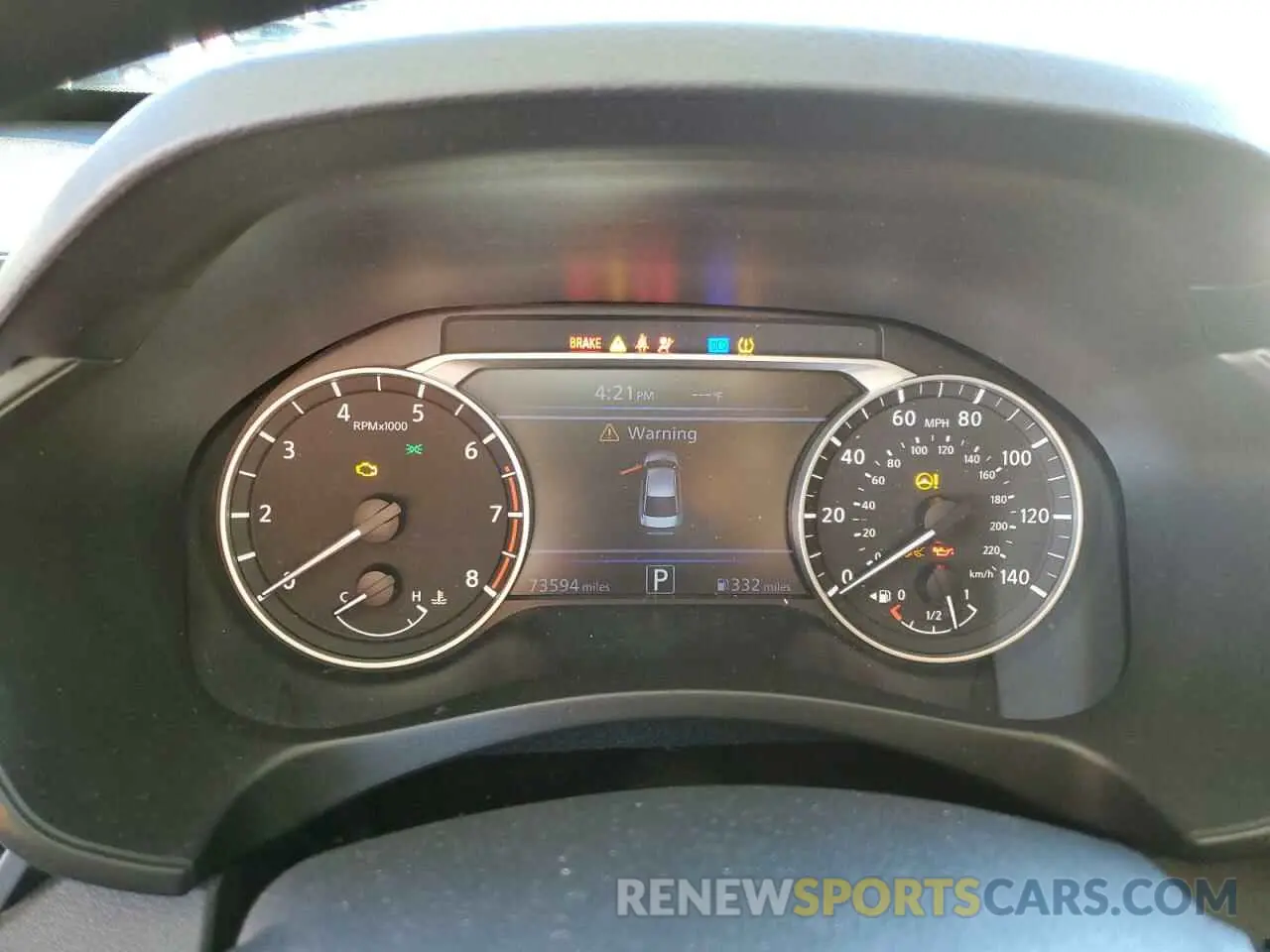 9 fotografías del automóvil dañado 1N4BL4BV1KC225437 NISSAN ALTIMA 2019