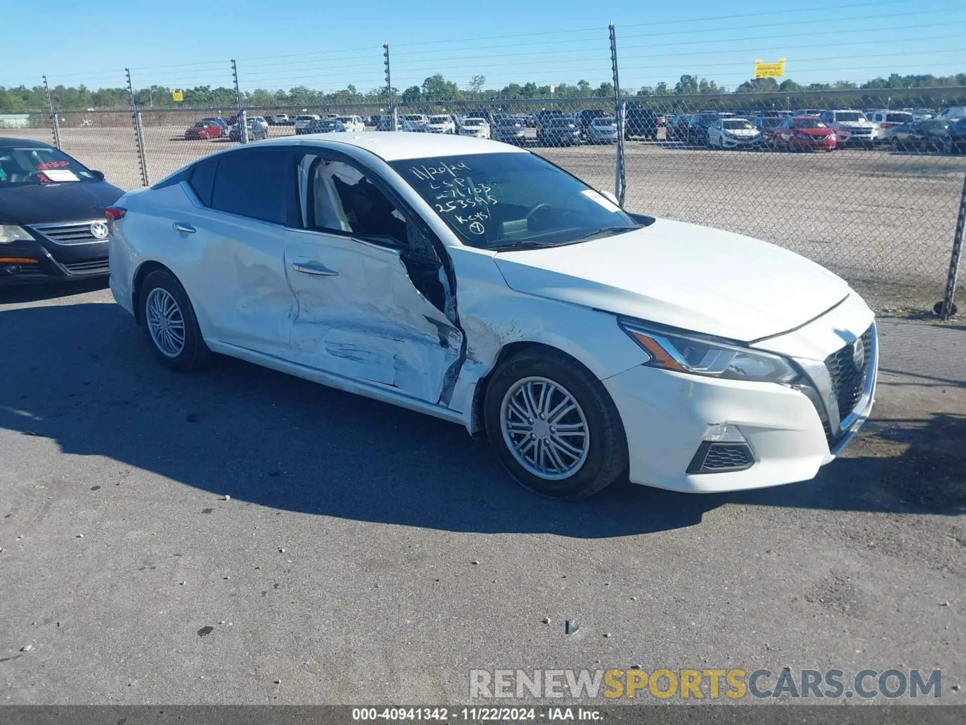 1 fotografías del automóvil dañado 1N4BL4BV1KC253545 NISSAN ALTIMA 2019