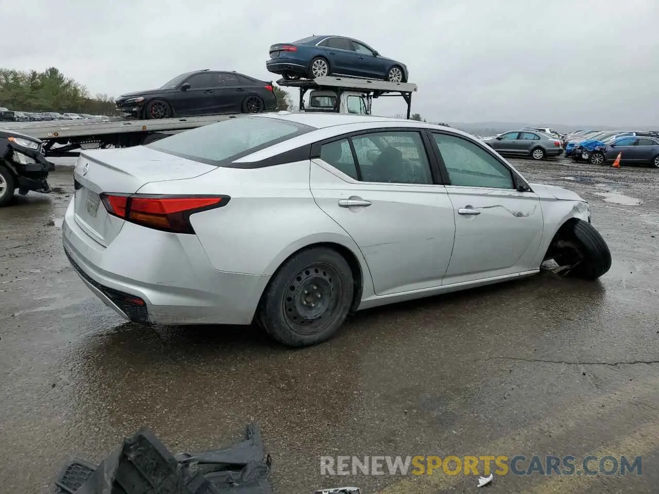 3 fotografías del automóvil dañado 1N4BL4BV2KC225172 NISSAN ALTIMA 2019