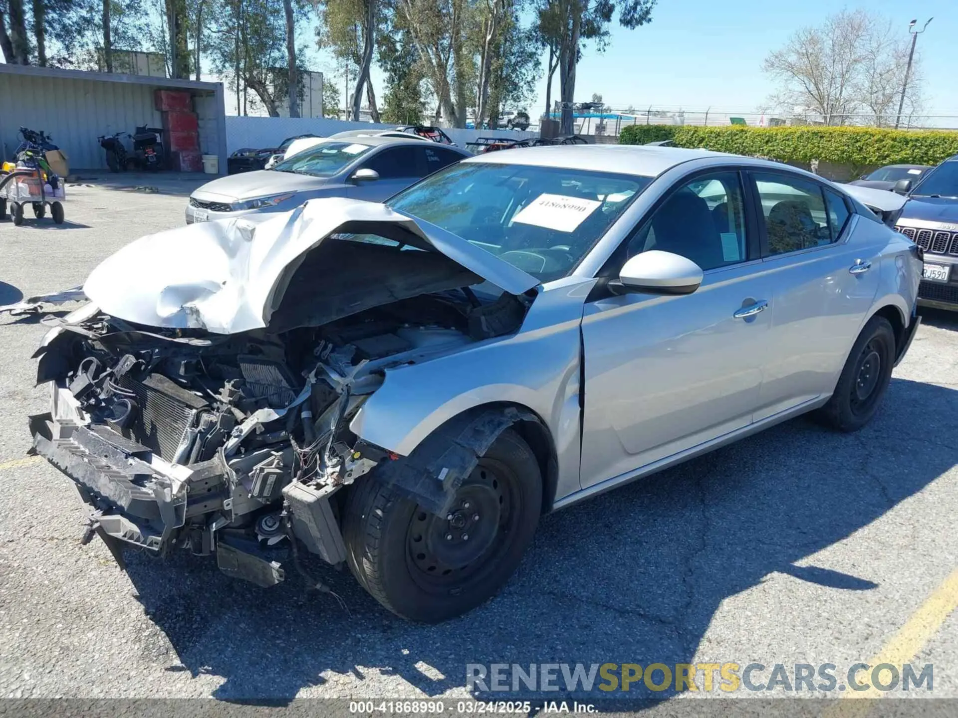 2 fotografías del automóvil dañado 1N4BL4BV2KC226614 NISSAN ALTIMA 2019