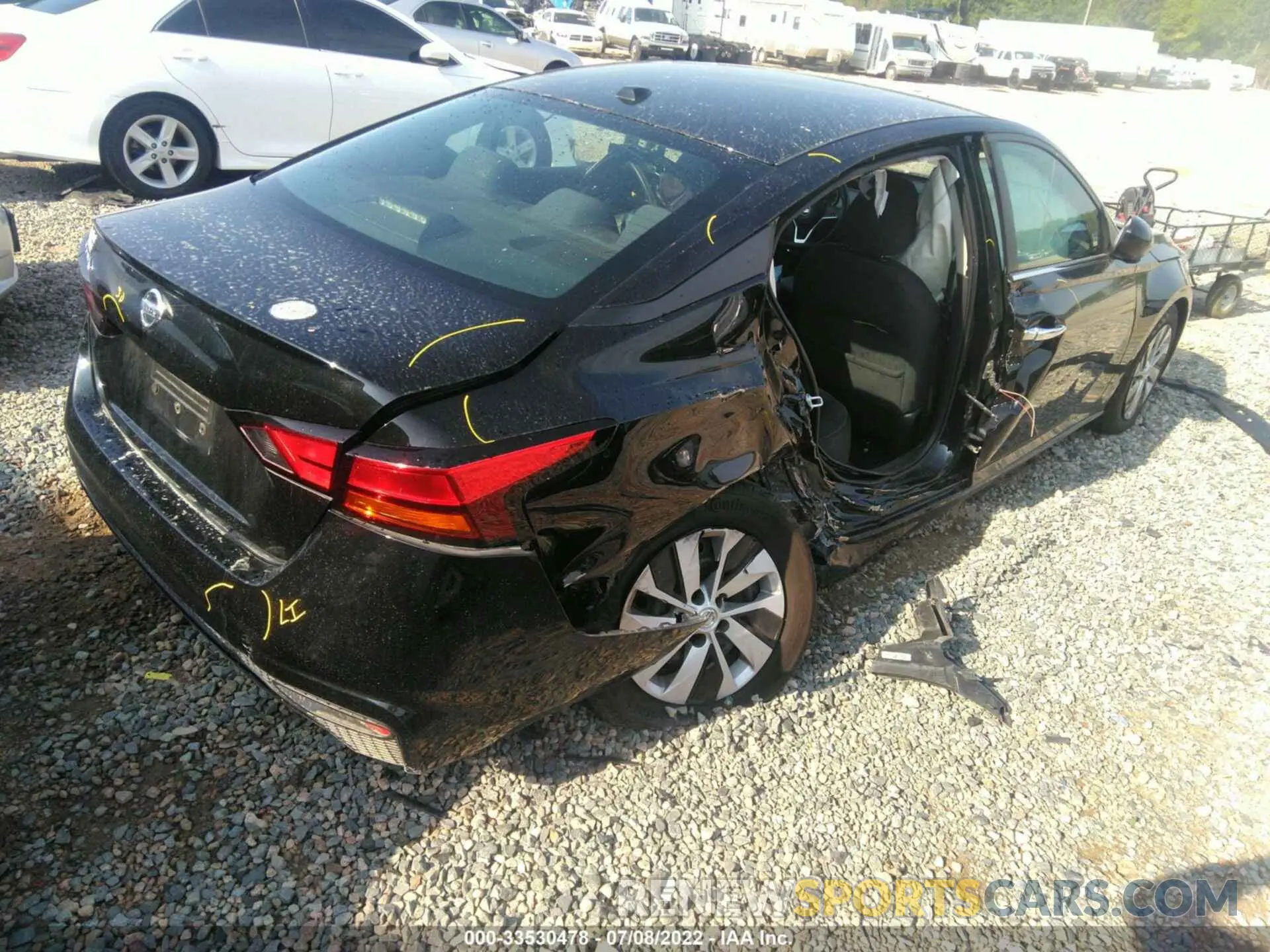 4 fotografías del automóvil dañado 1N4BL4BV2KC257474 NISSAN ALTIMA 2019