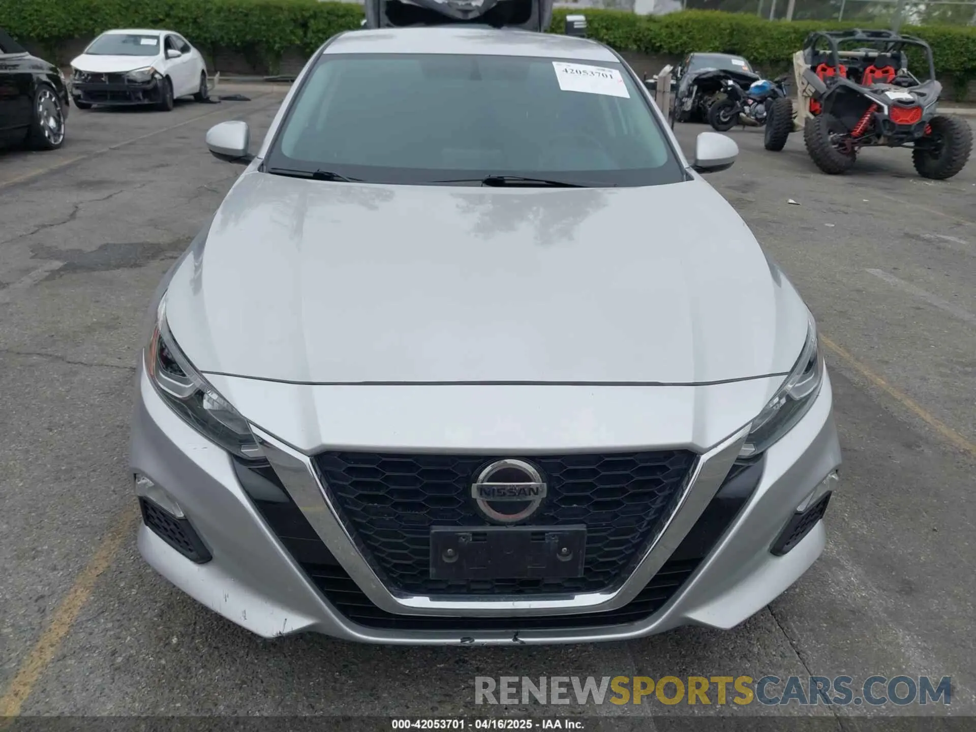 12 fotografías del automóvil dañado 1N4BL4BV3KC190383 NISSAN ALTIMA 2019