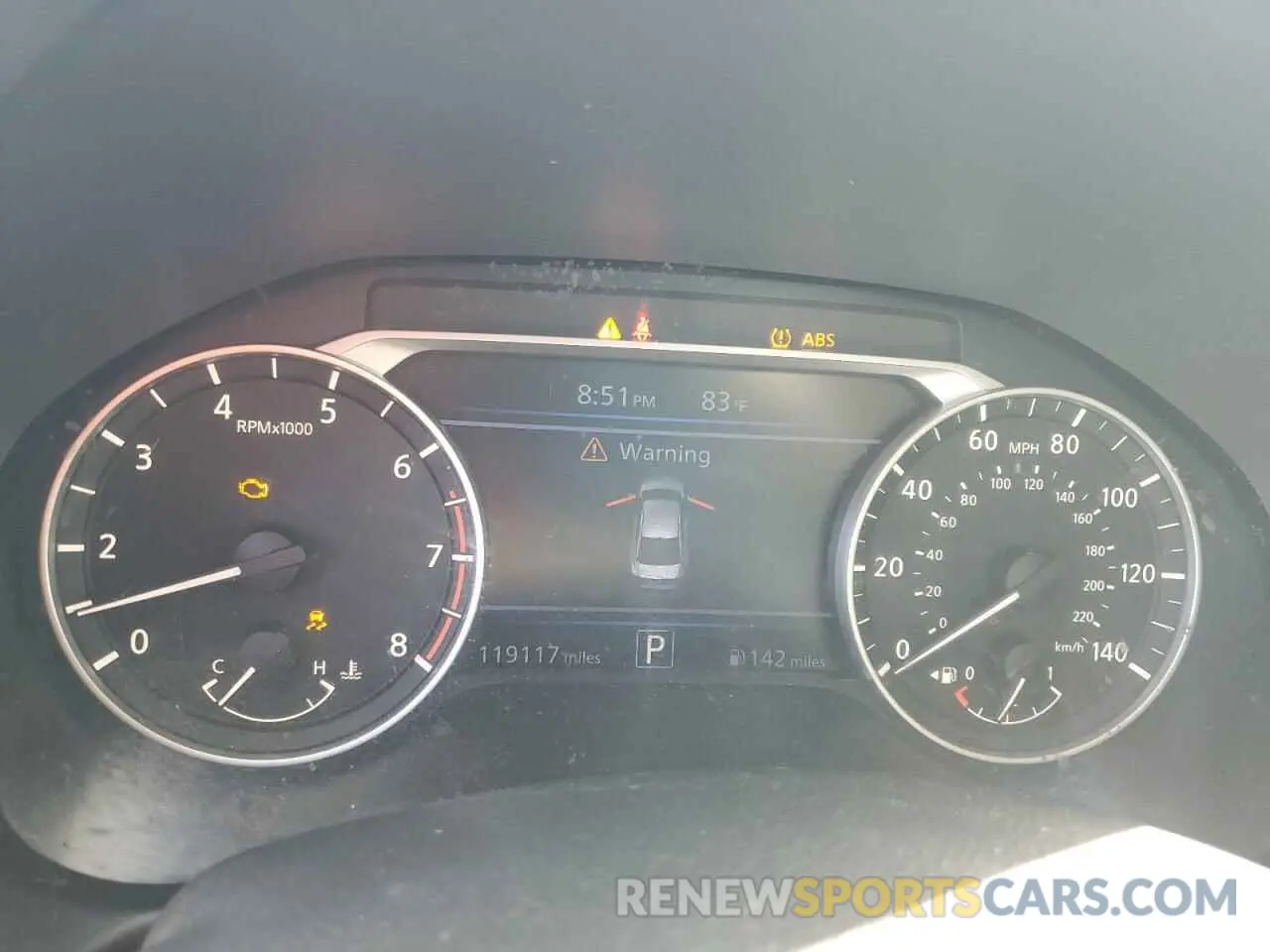 9 fotografías del automóvil dañado 1N4BL4BV3KC217128 NISSAN ALTIMA 2019