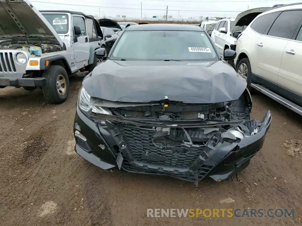 5 fotografías del automóvil dañado 1N4BL4BV4KC160129 NISSAN ALTIMA 2019