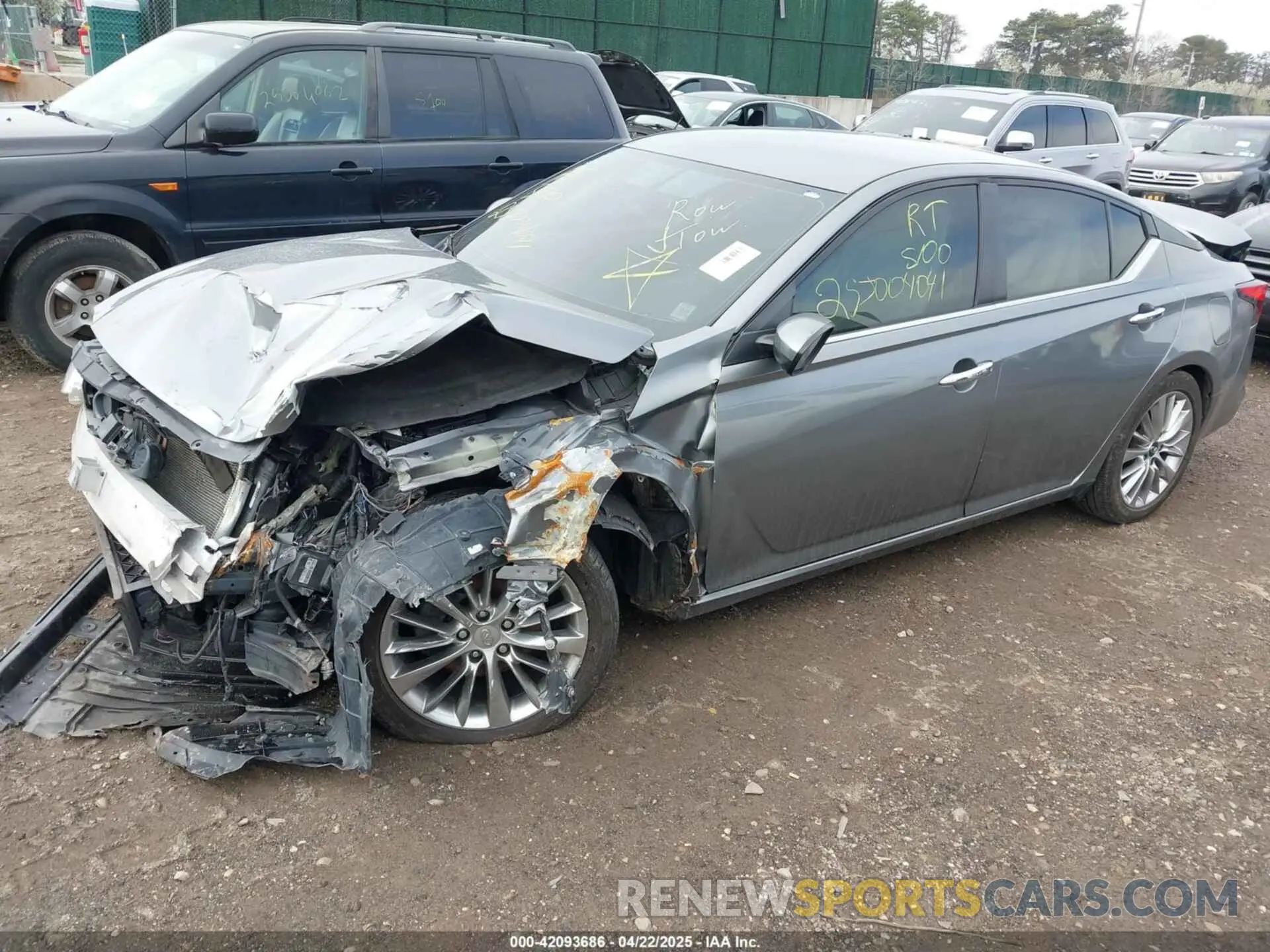 2 fotografías del automóvil dañado 1N4BL4BV4KC242698 NISSAN ALTIMA 2019