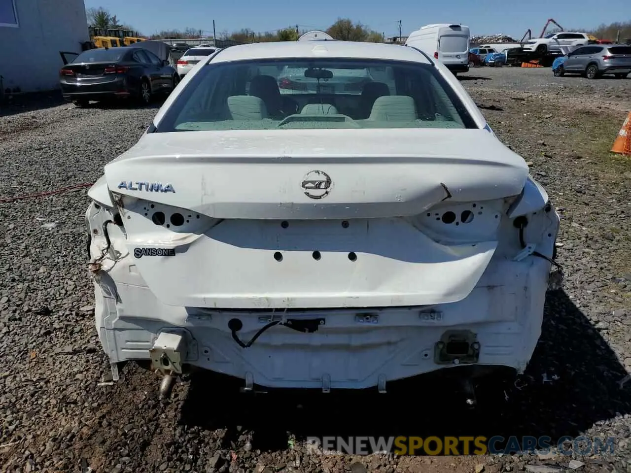 6 fotografías del automóvil dañado 1N4BL4BV5KC117077 NISSAN ALTIMA 2019