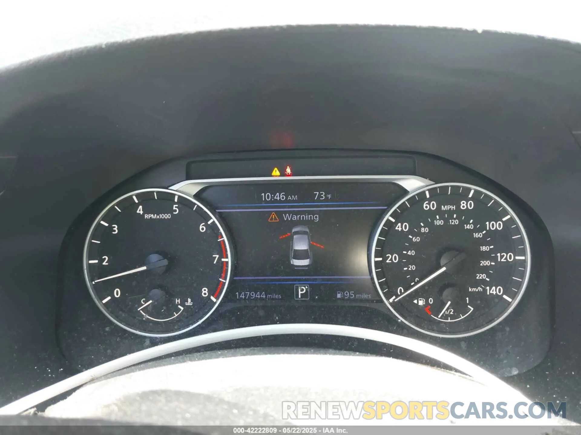 7 fotografías del automóvil dañado 1N4BL4BV5KC195309 NISSAN ALTIMA 2019