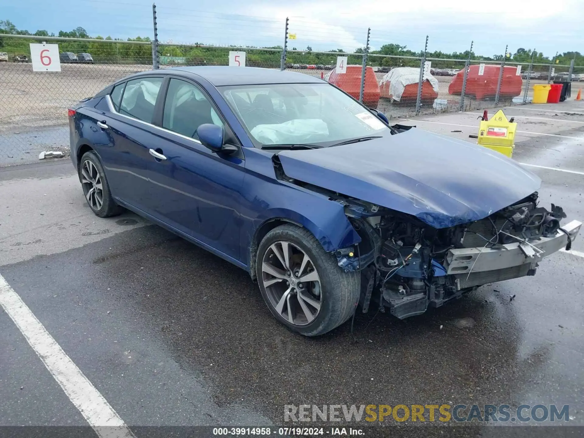 1 fotografías del automóvil dañado 1N4BL4BV7KC209422 NISSAN ALTIMA 2019