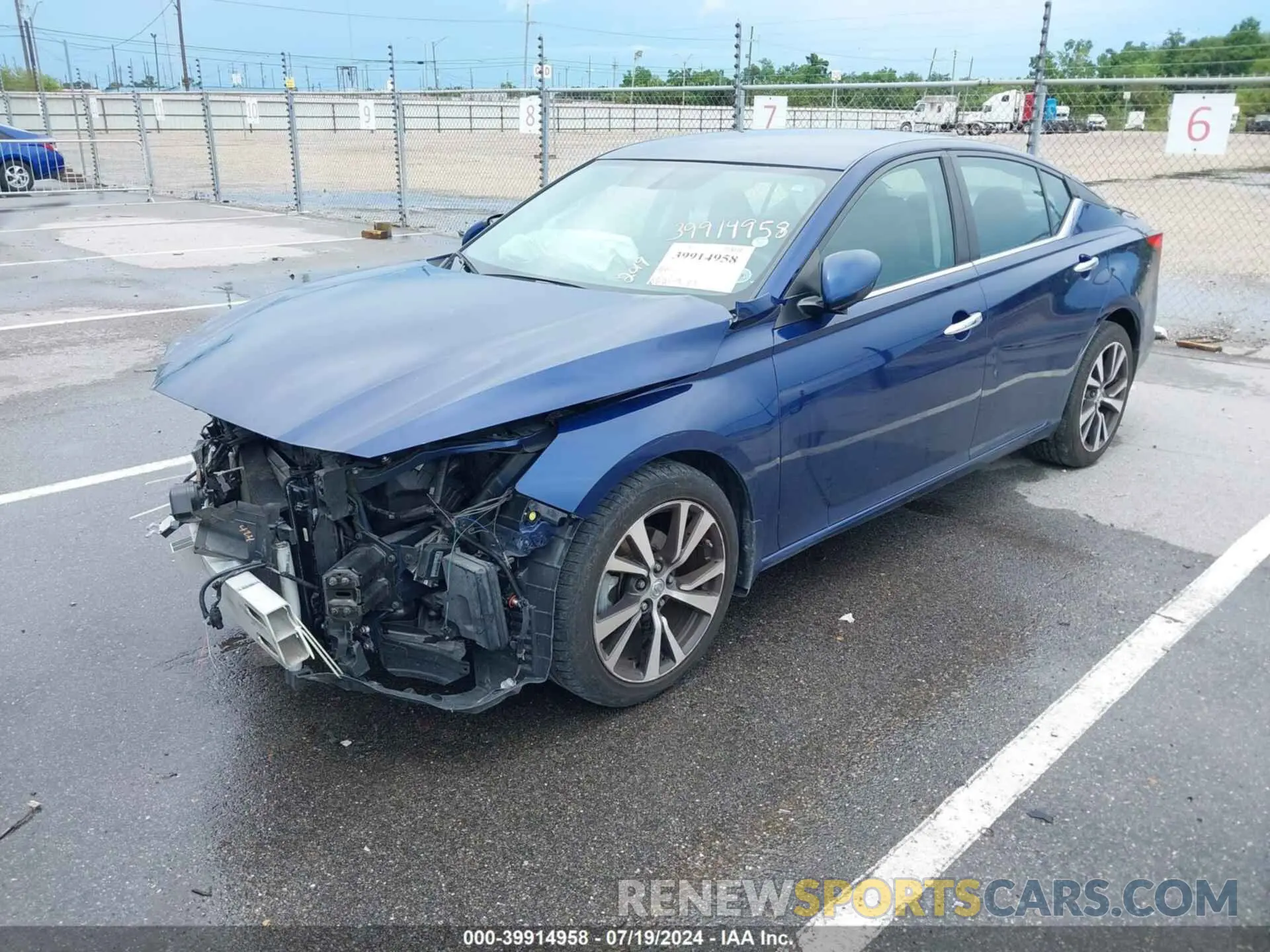 2 fotografías del automóvil dañado 1N4BL4BV7KC209422 NISSAN ALTIMA 2019