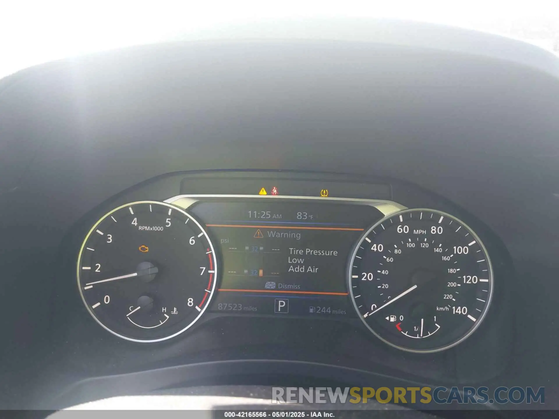 7 fotografías del automóvil dañado 1N4BL4BV8KC151353 NISSAN ALTIMA 2019
