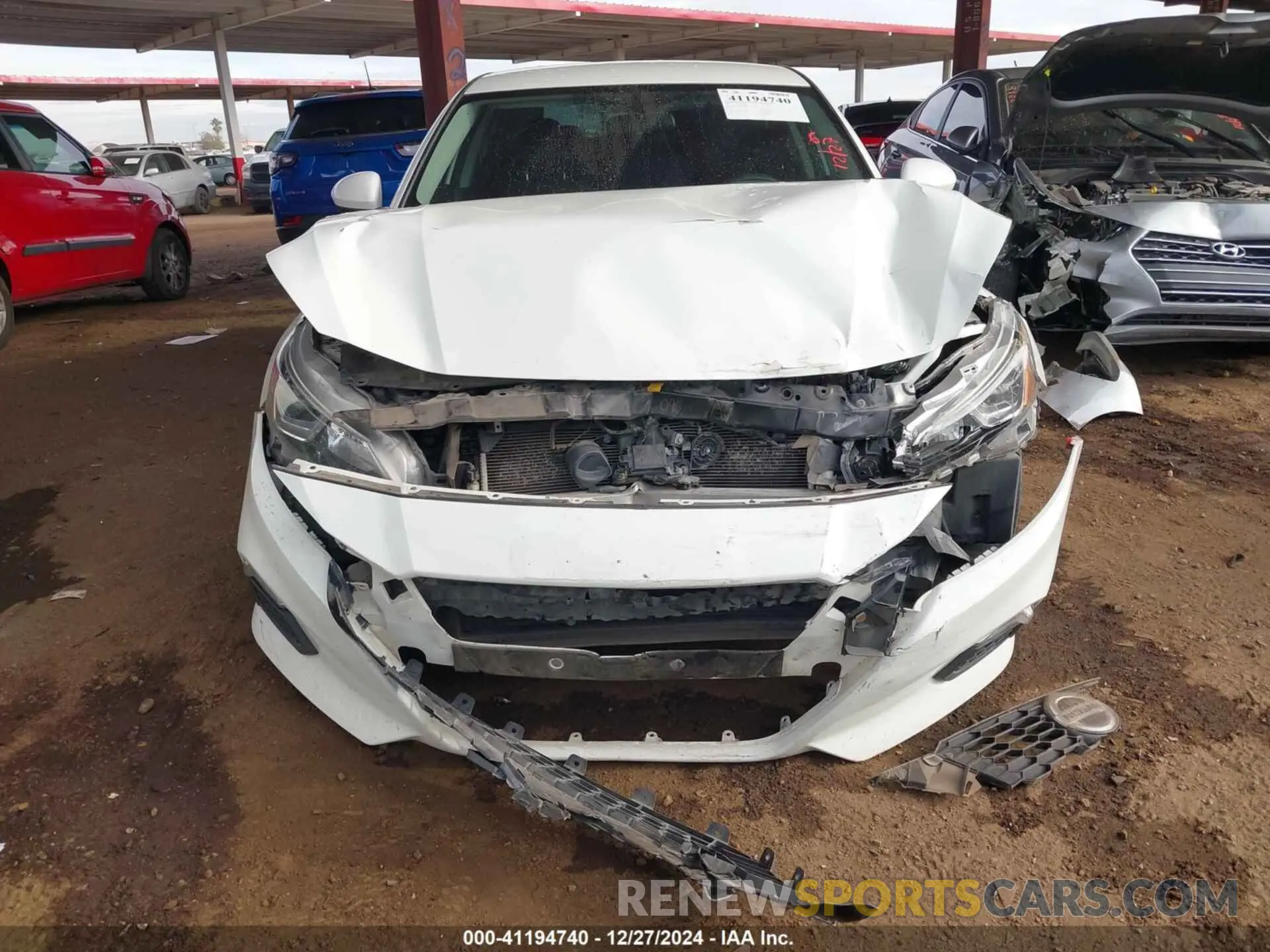 11 fotografías del automóvil dañado 1N4BL4BV8KC190265 NISSAN ALTIMA 2019