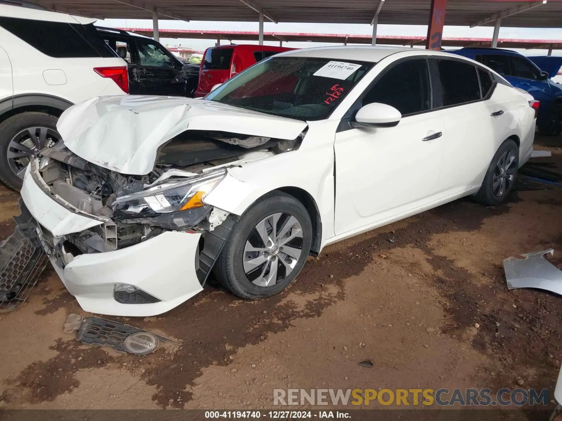 2 fotografías del automóvil dañado 1N4BL4BV8KC190265 NISSAN ALTIMA 2019