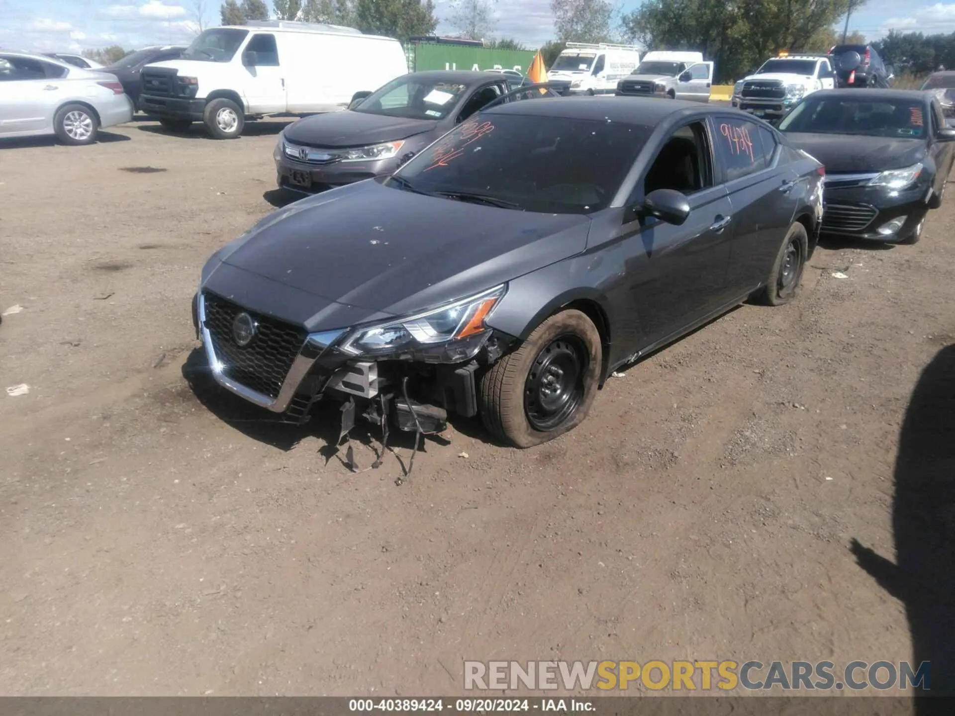 2 fotografías del automóvil dañado 1N4BL4BV8KN322462 NISSAN ALTIMA 2019