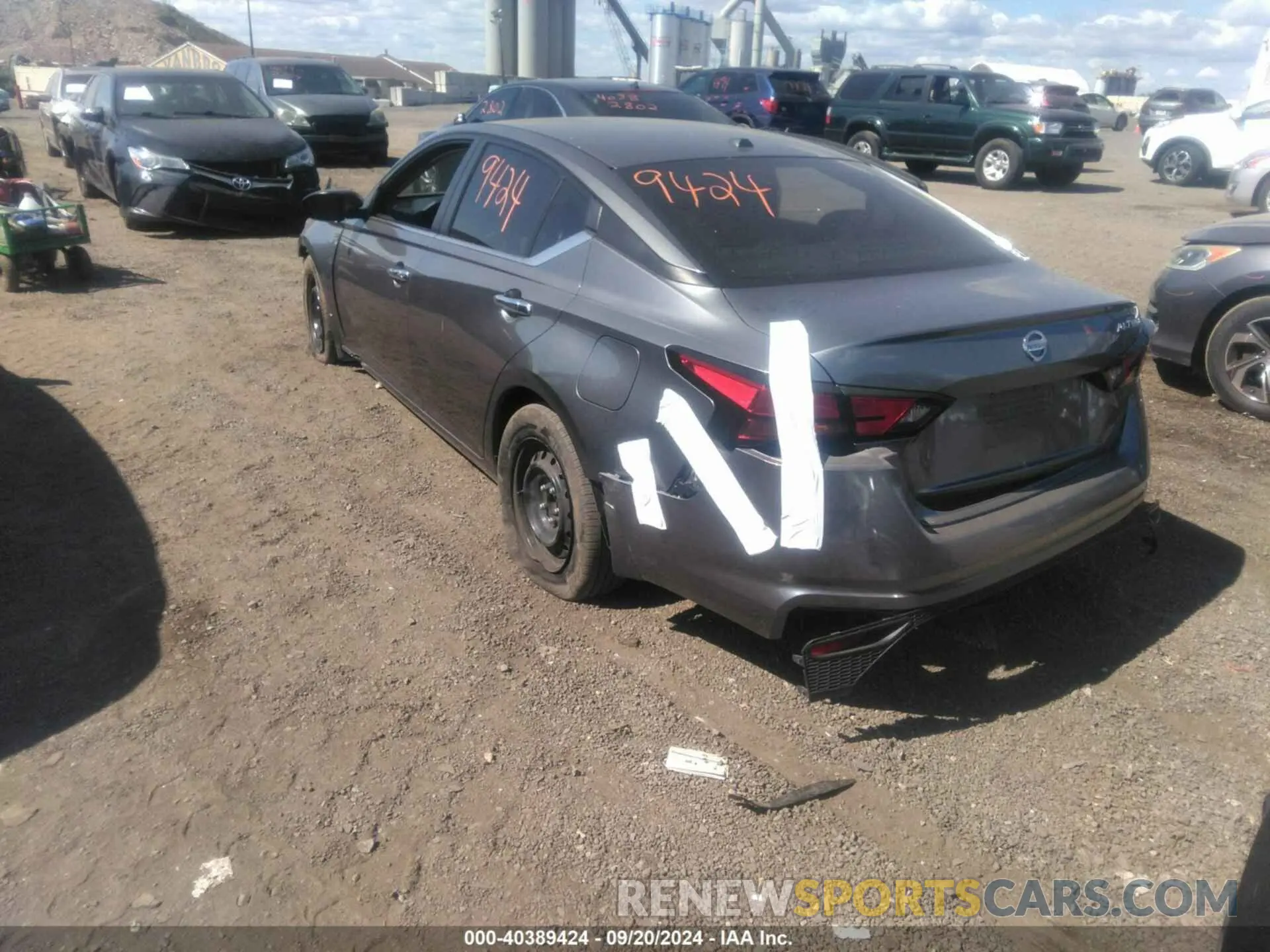 3 fotografías del automóvil dañado 1N4BL4BV8KN322462 NISSAN ALTIMA 2019