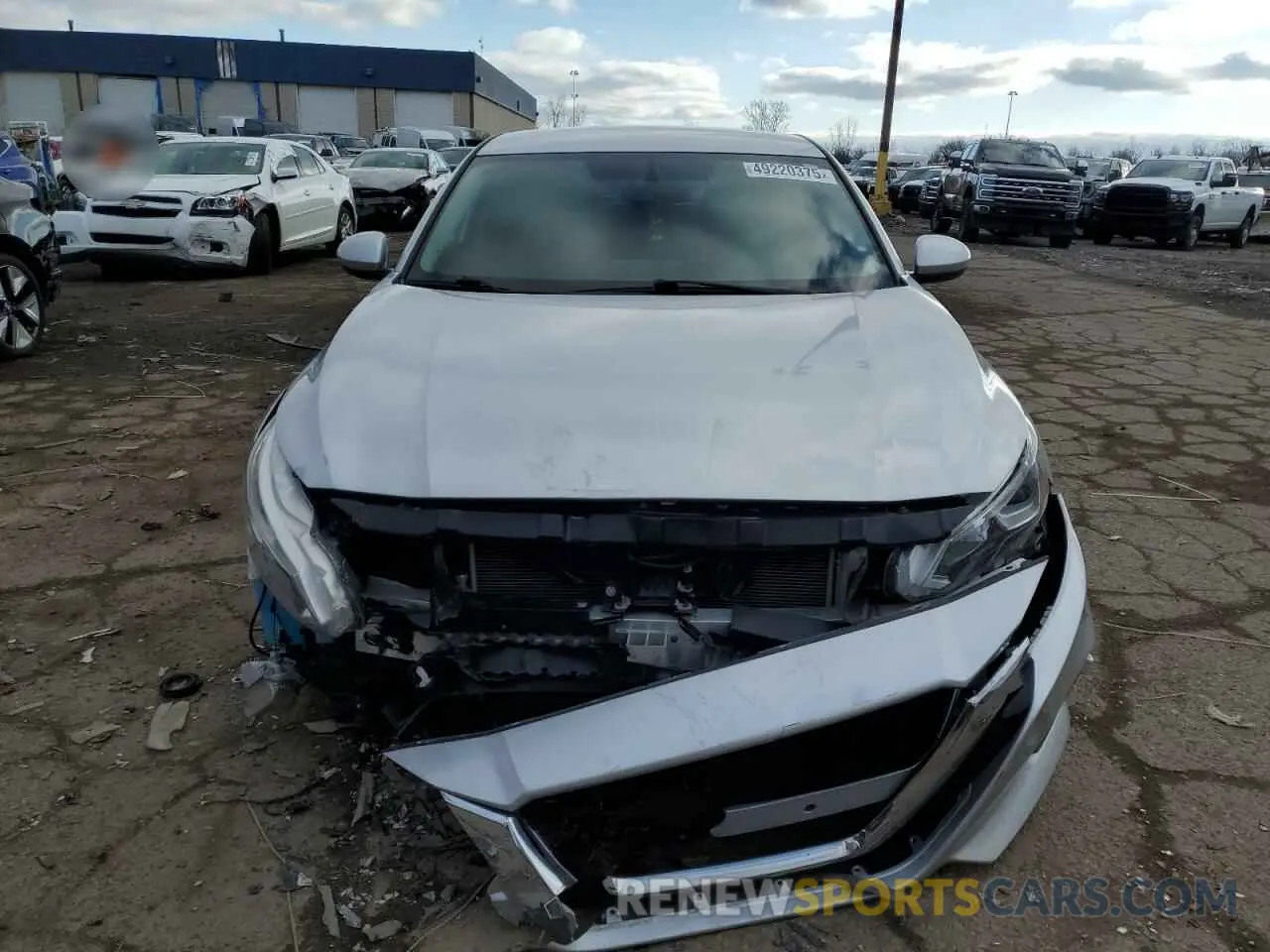 5 fotografías del automóvil dañado 1N4BL4BV9KC177279 NISSAN ALTIMA 2019