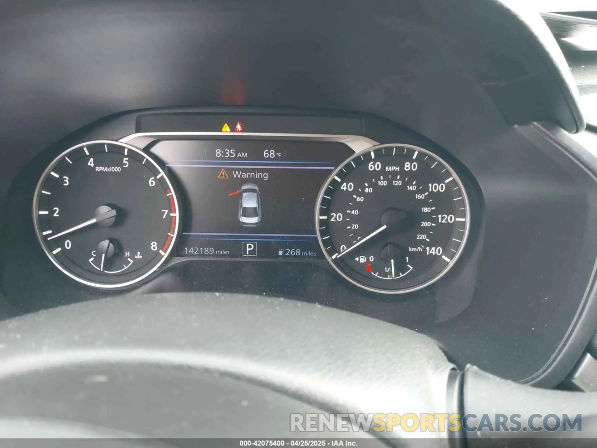 7 fotografías del automóvil dañado 1N4BL4BV9KC254569 NISSAN ALTIMA 2019