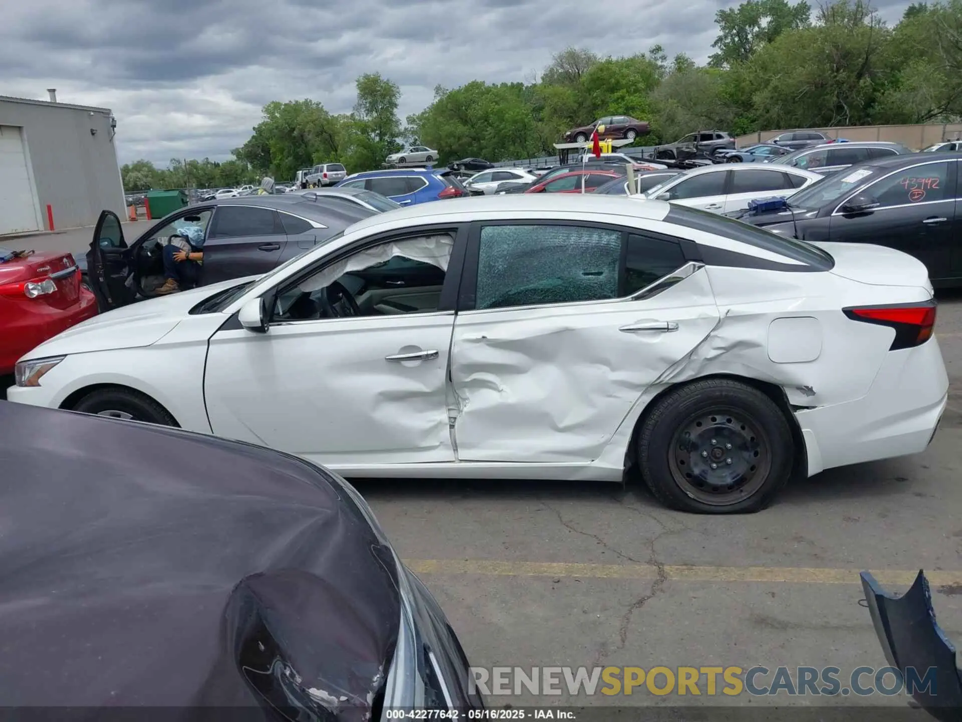 14 fotografías del automóvil dañado 1N4BL4BW2KN312342 NISSAN ALTIMA 2019