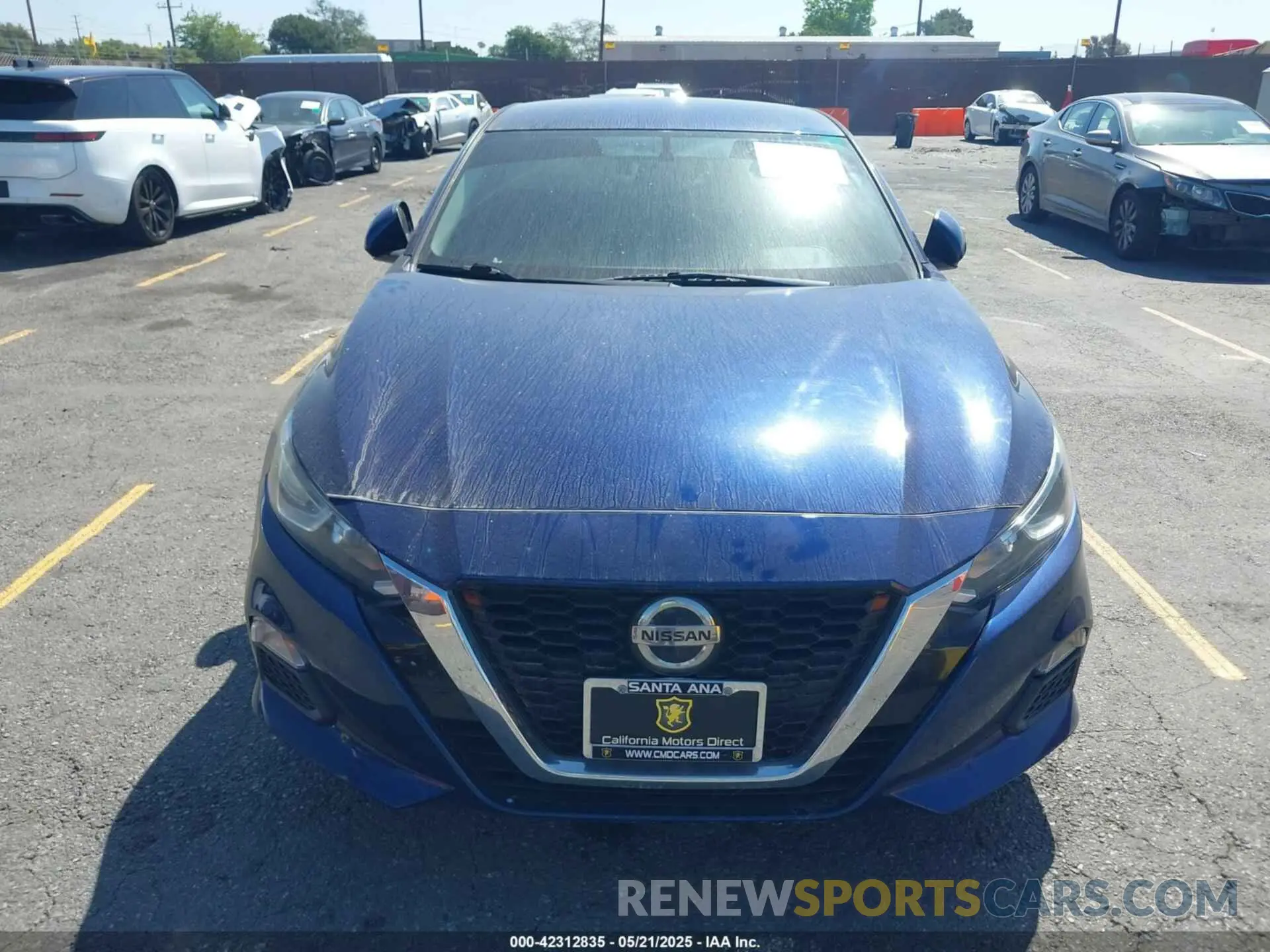 12 fotografías del automóvil dañado 1N4BL4BW4KC153576 NISSAN ALTIMA 2019
