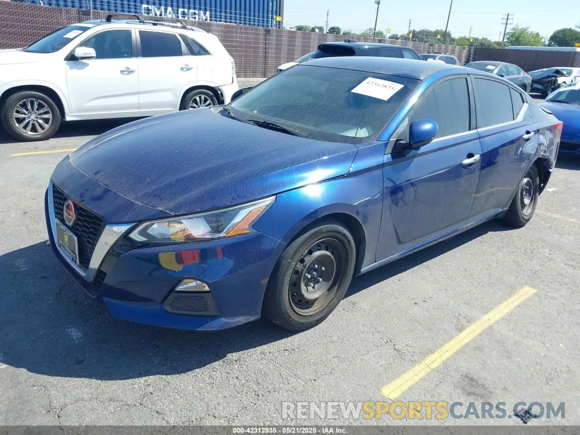 2 fotografías del automóvil dañado 1N4BL4BW4KC153576 NISSAN ALTIMA 2019