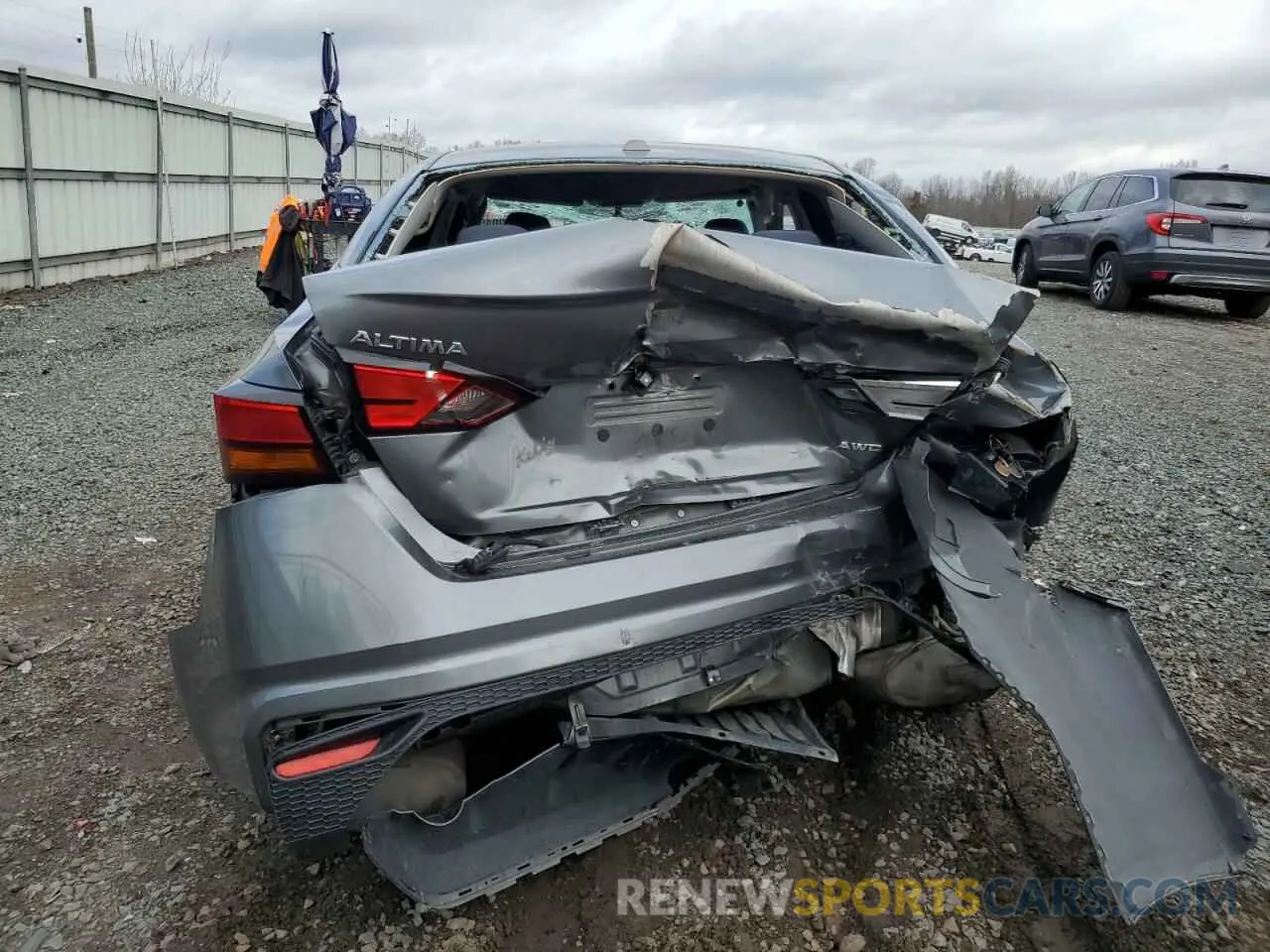 6 fotografías del automóvil dañado 1N4BL4BW5KN314392 NISSAN ALTIMA 2019