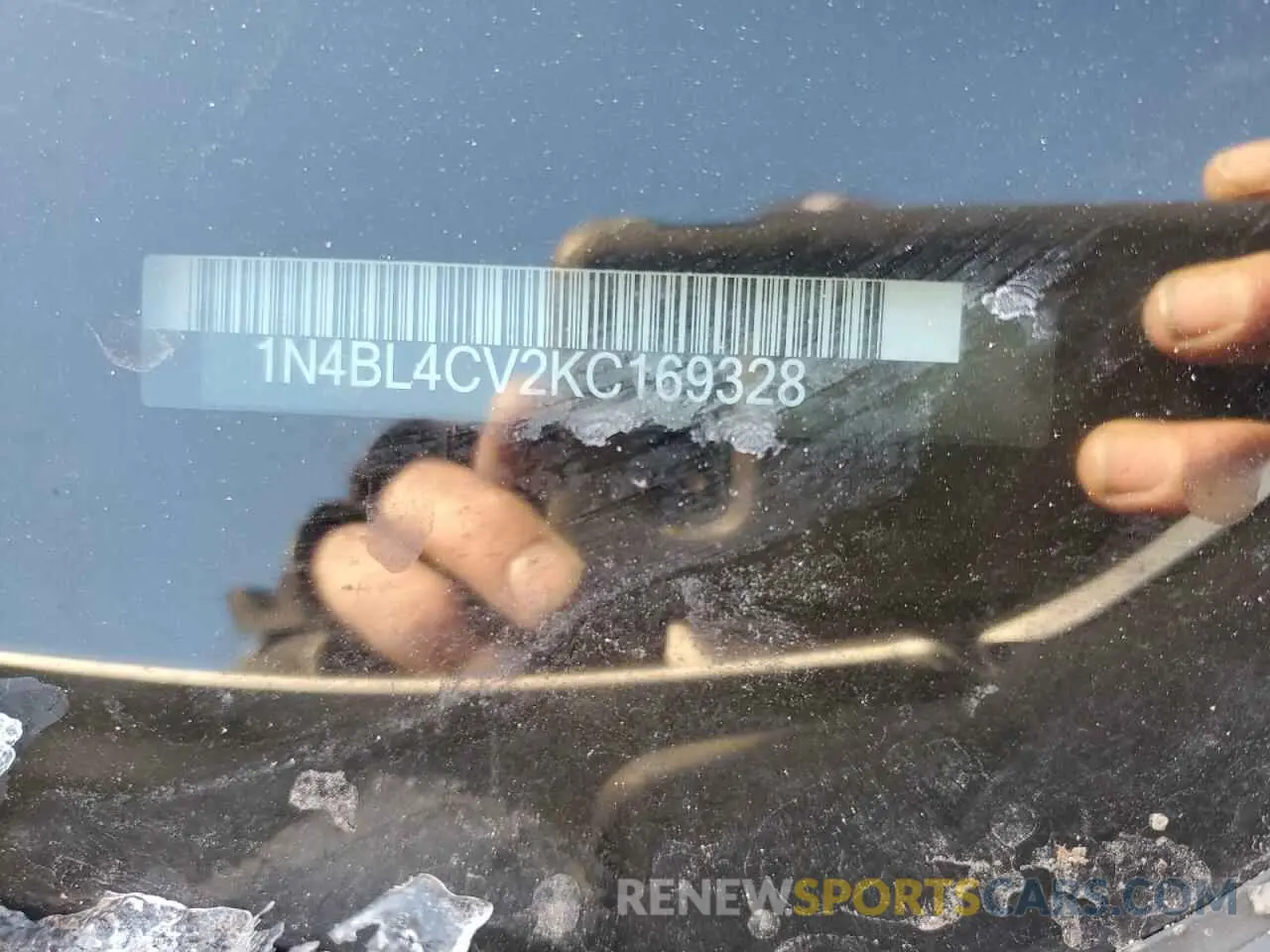 12 fotografías del automóvil dañado 1N4BL4CV2KC169328 NISSAN ALTIMA 2019
