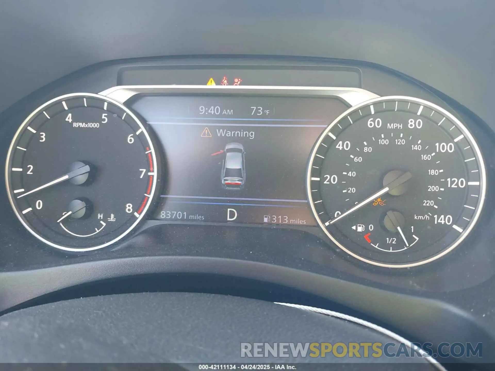 7 fotografías del automóvil dañado 1N4BL4CV7KC185203 NISSAN ALTIMA 2019