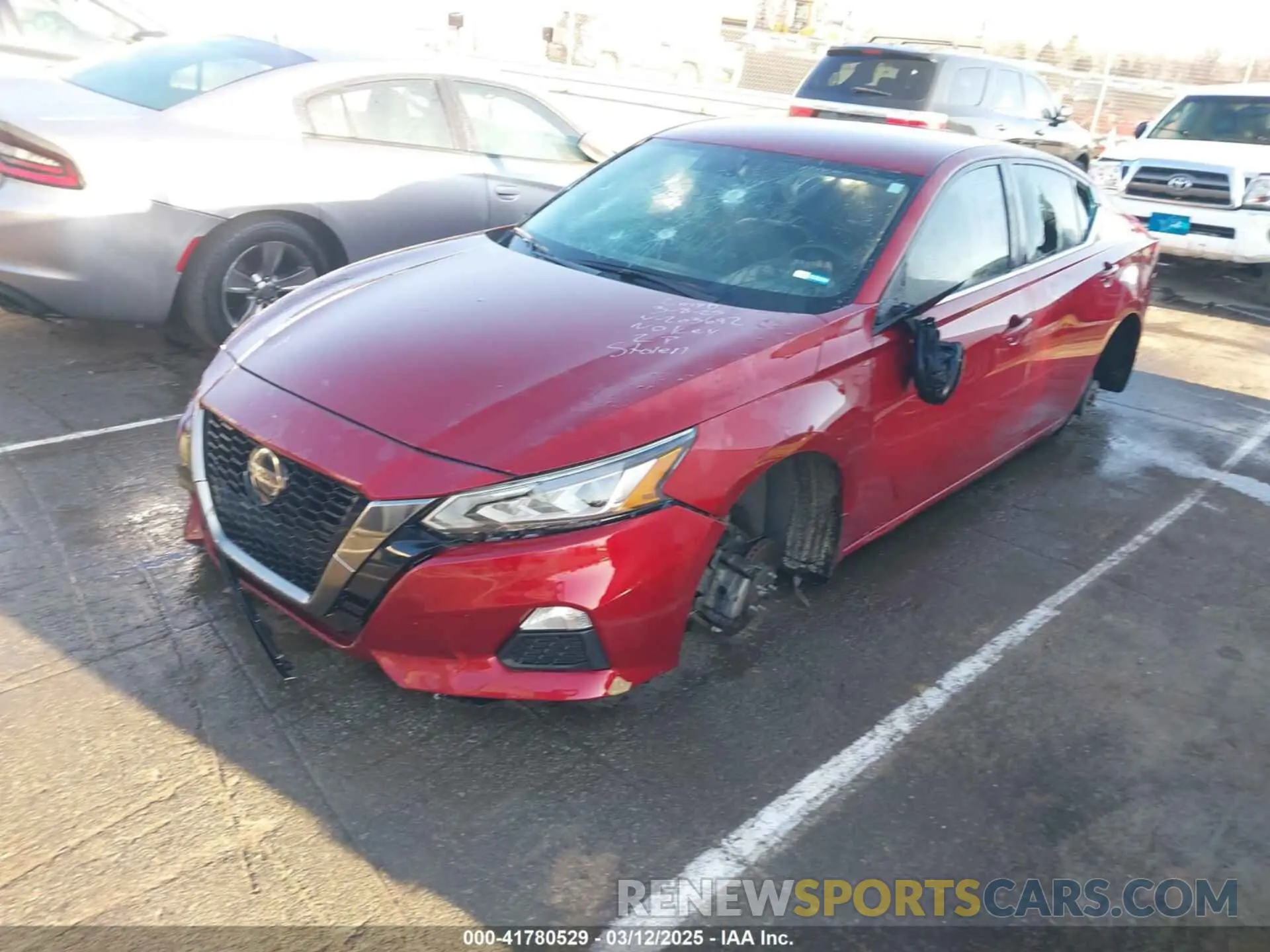 2 fotografías del automóvil dañado 1N4BL4CV8KC203692 NISSAN ALTIMA 2019