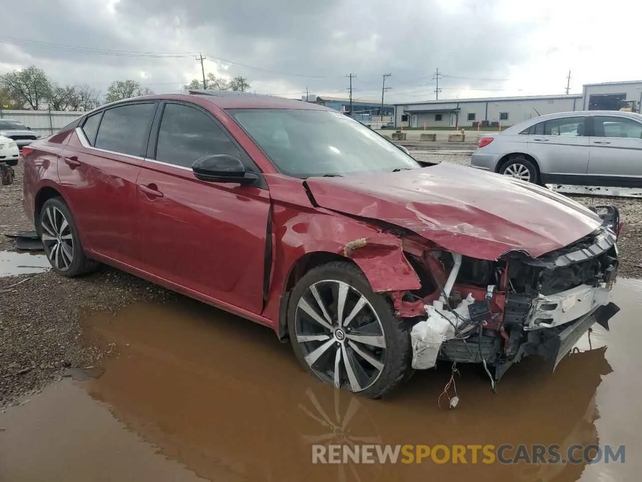 4 fotografías del automóvil dañado 1N4BL4CW5KC202332 NISSAN ALTIMA 2019