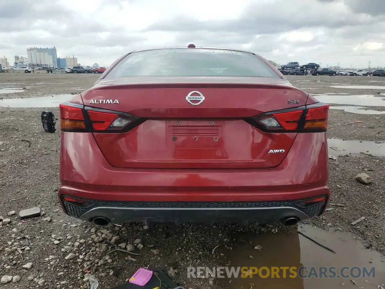 6 fotografías del automóvil dañado 1N4BL4CW5KC202332 NISSAN ALTIMA 2019