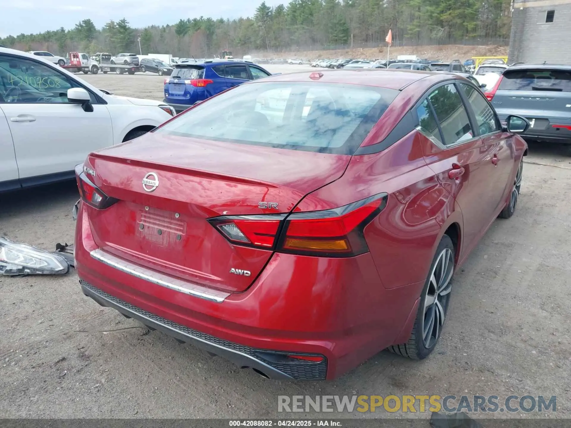 4 fotografías del automóvil dañado 1N4BL4CW6KN321480 NISSAN ALTIMA 2019