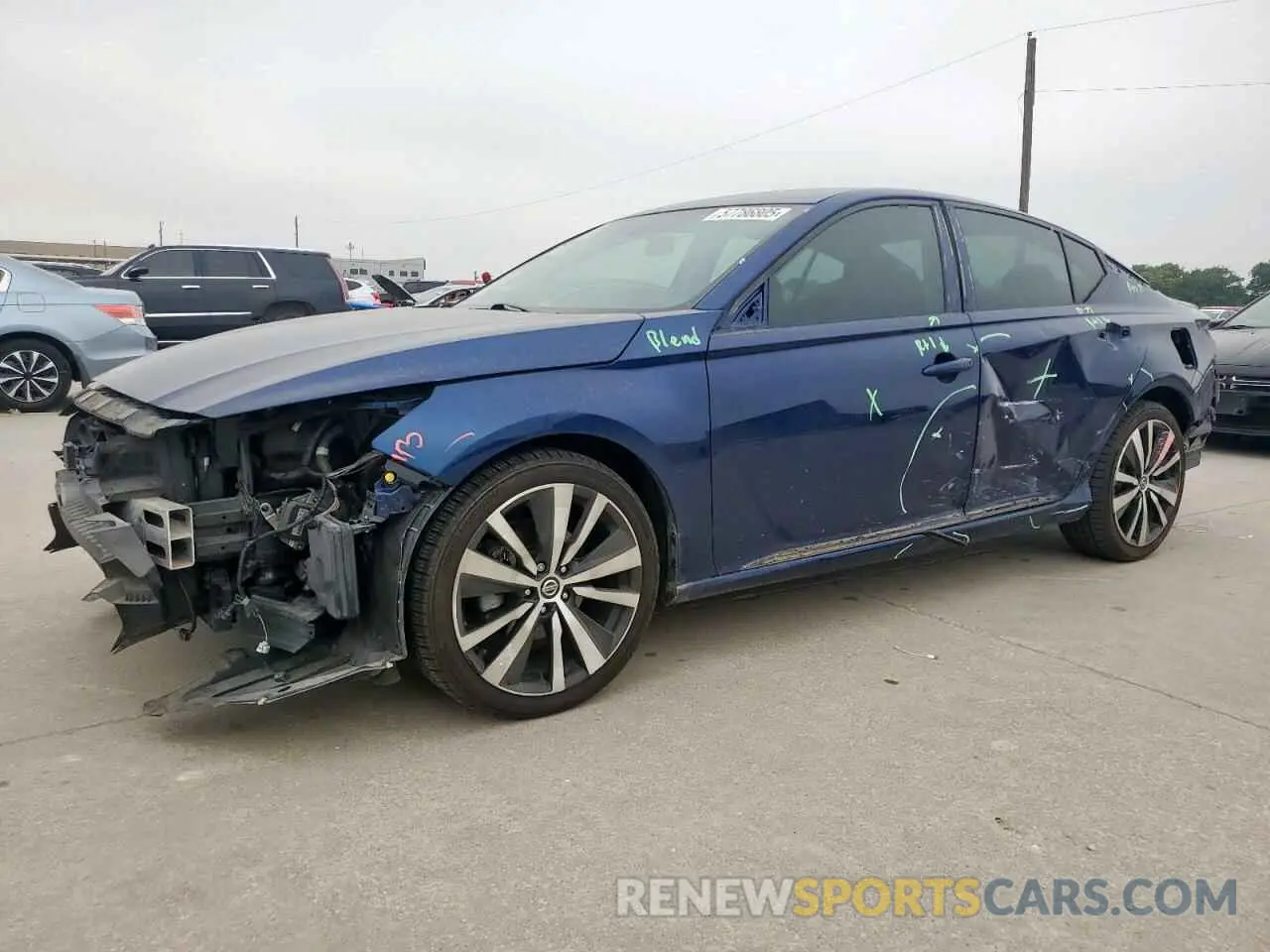 1 fotografías del automóvil dañado 1N4BL4CW8KC171223 NISSAN ALTIMA 2019