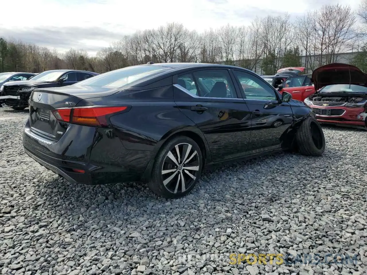 3 fotografías del automóvil dañado 1N4BL4CW9KC172574 NISSAN ALTIMA 2019