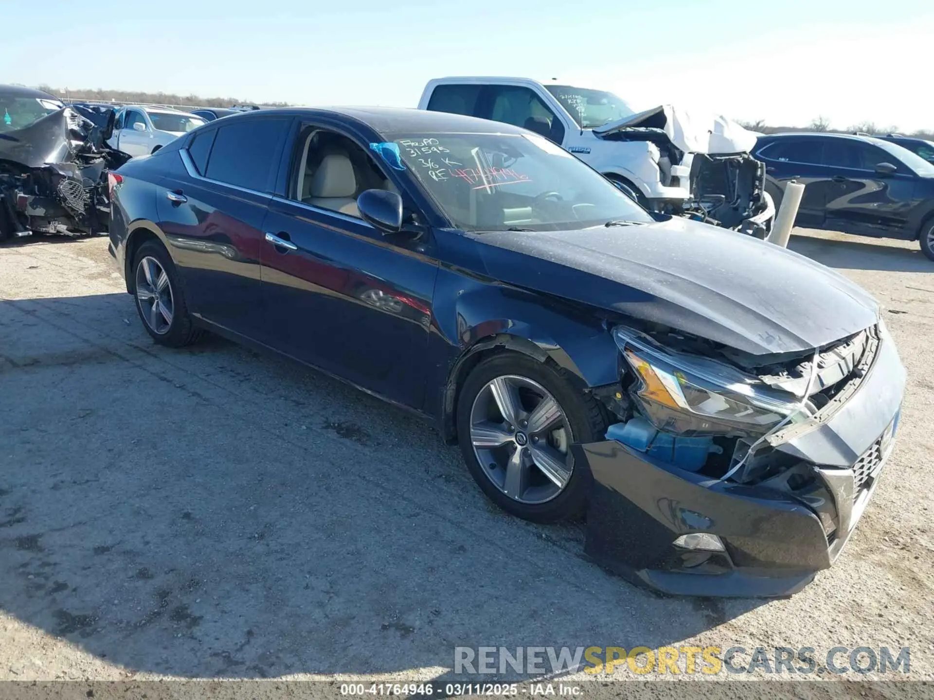1 fotografías del automóvil dañado 1N4BL4DV0KC115623 NISSAN ALTIMA 2019