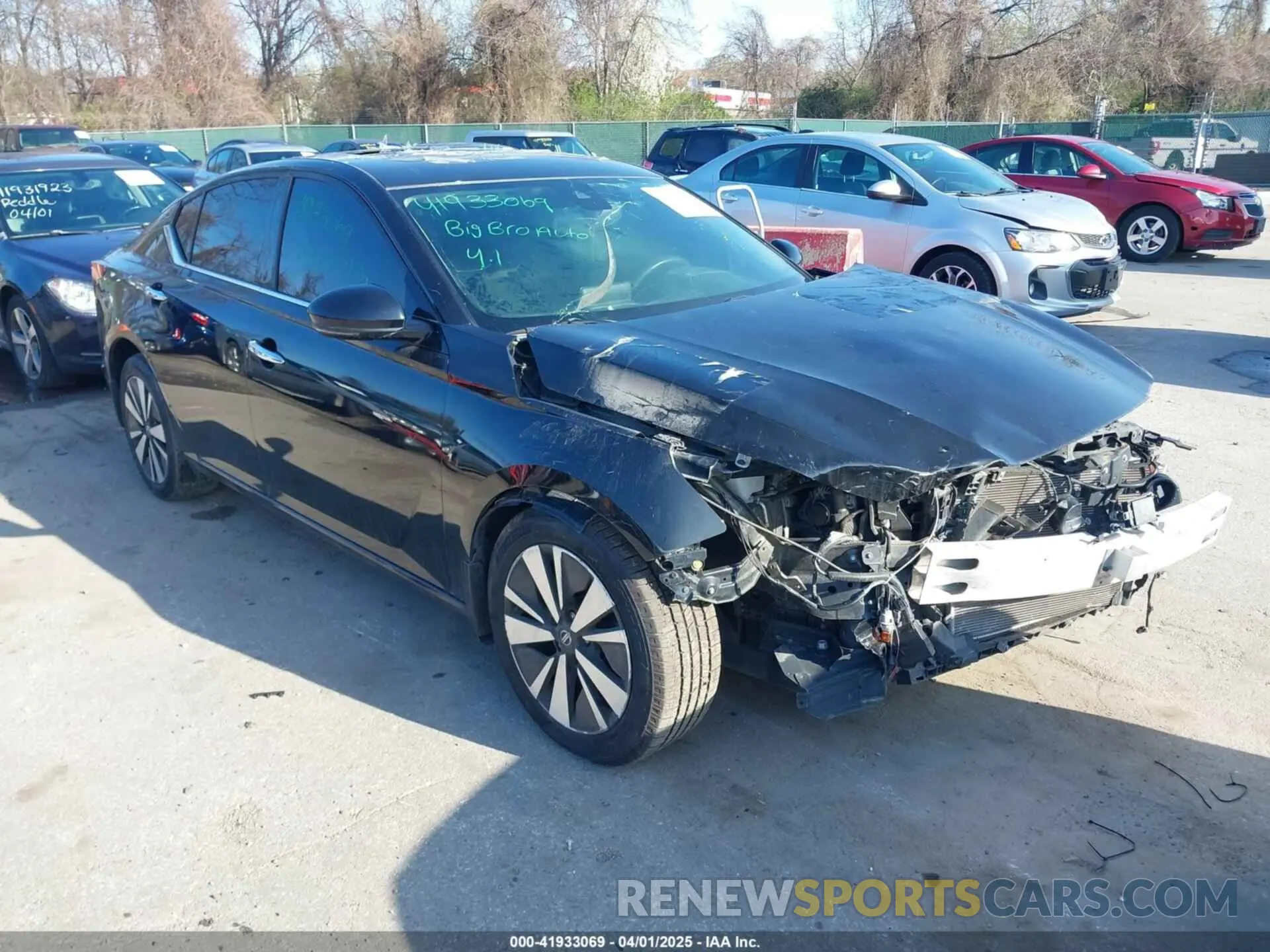 1 fotografías del automóvil dañado 1N4BL4DV1KC104369 NISSAN ALTIMA 2019