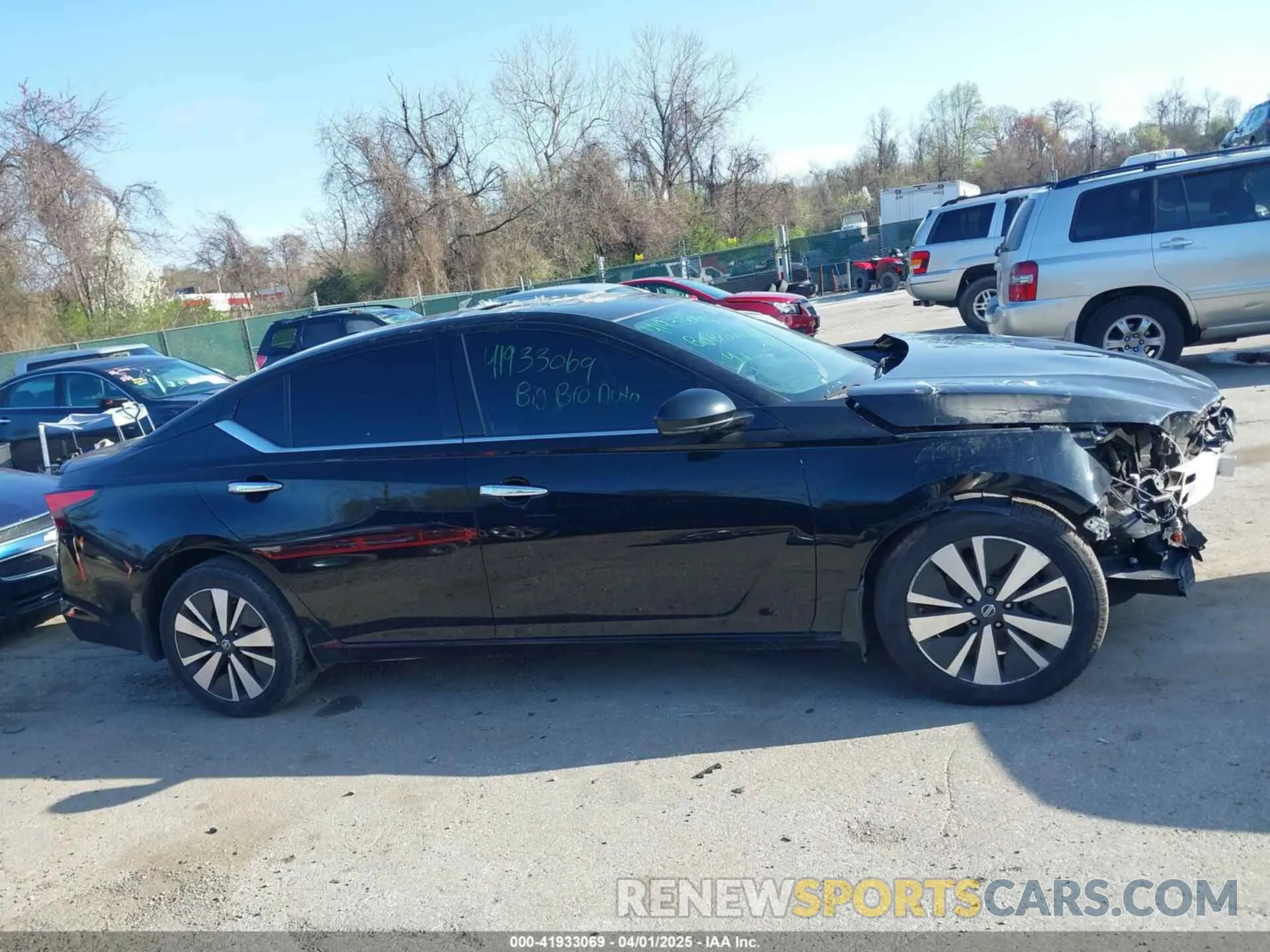 14 fotografías del automóvil dañado 1N4BL4DV1KC104369 NISSAN ALTIMA 2019
