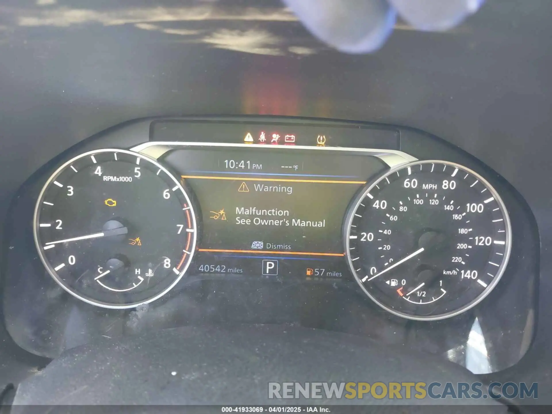 7 fotografías del automóvil dañado 1N4BL4DV1KC104369 NISSAN ALTIMA 2019