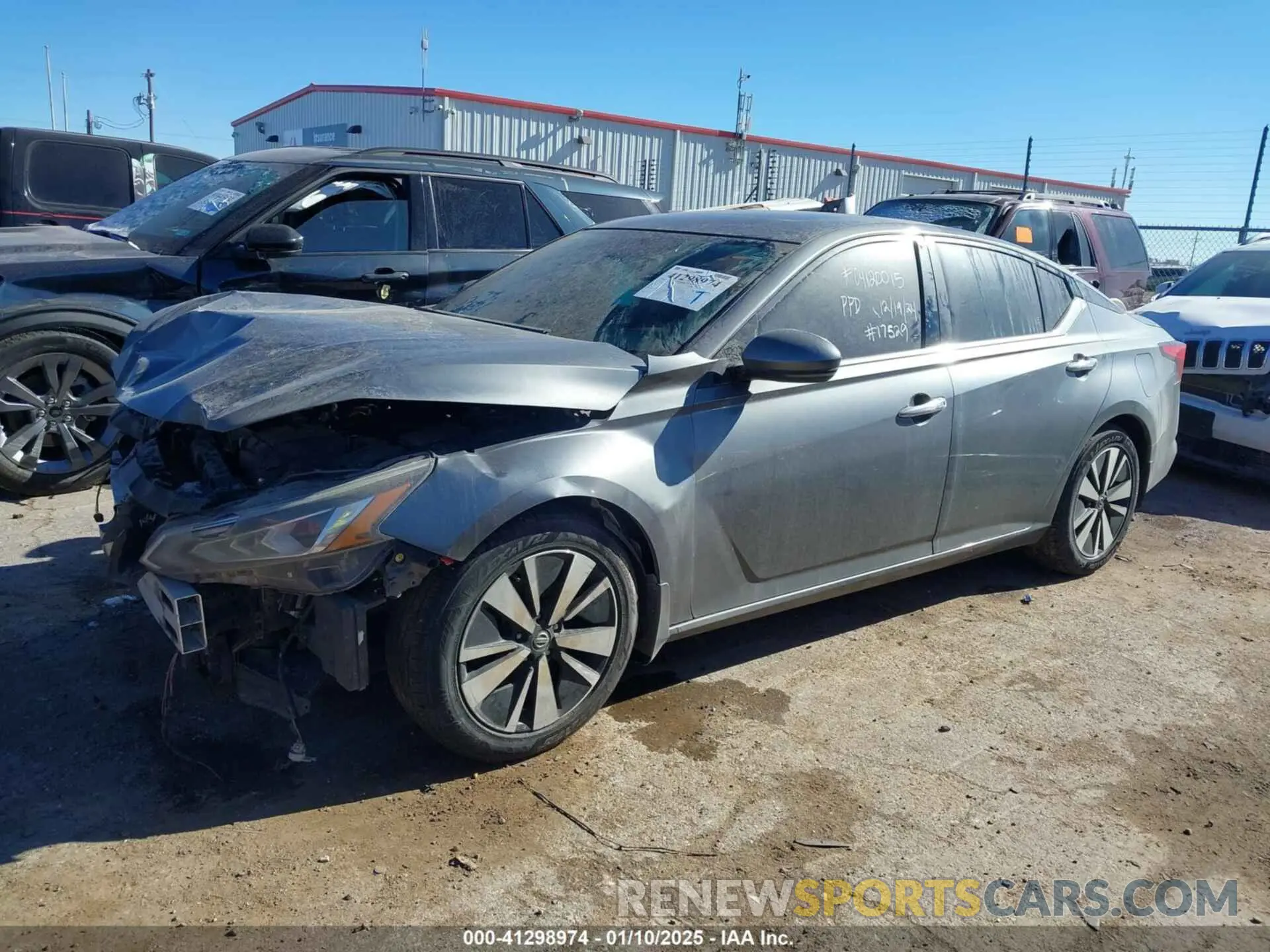 15 fotografías del automóvil dañado 1N4BL4DV5KC134538 NISSAN ALTIMA 2019