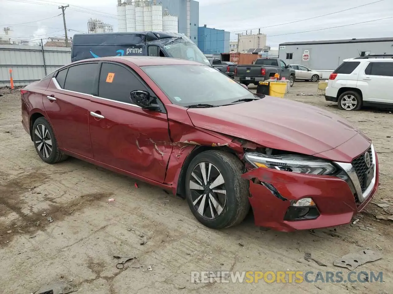 4 fotografías del automóvil dañado 1N4BL4DW0KC140515 NISSAN ALTIMA 2019