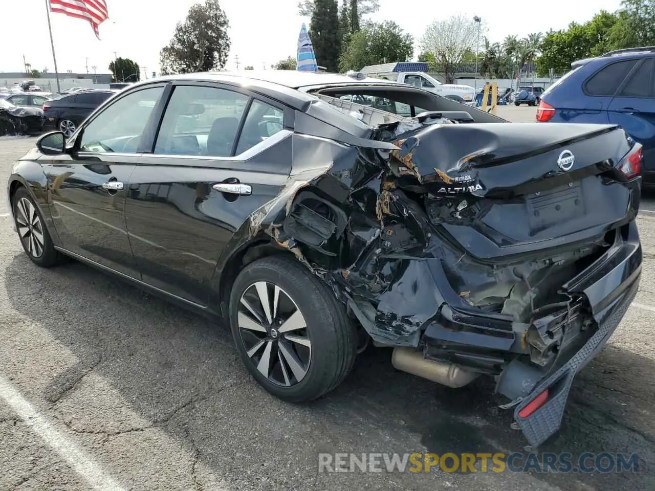 2 fotografías del automóvil dañado 1N4BL4EV1KC225904 NISSAN ALTIMA 2019