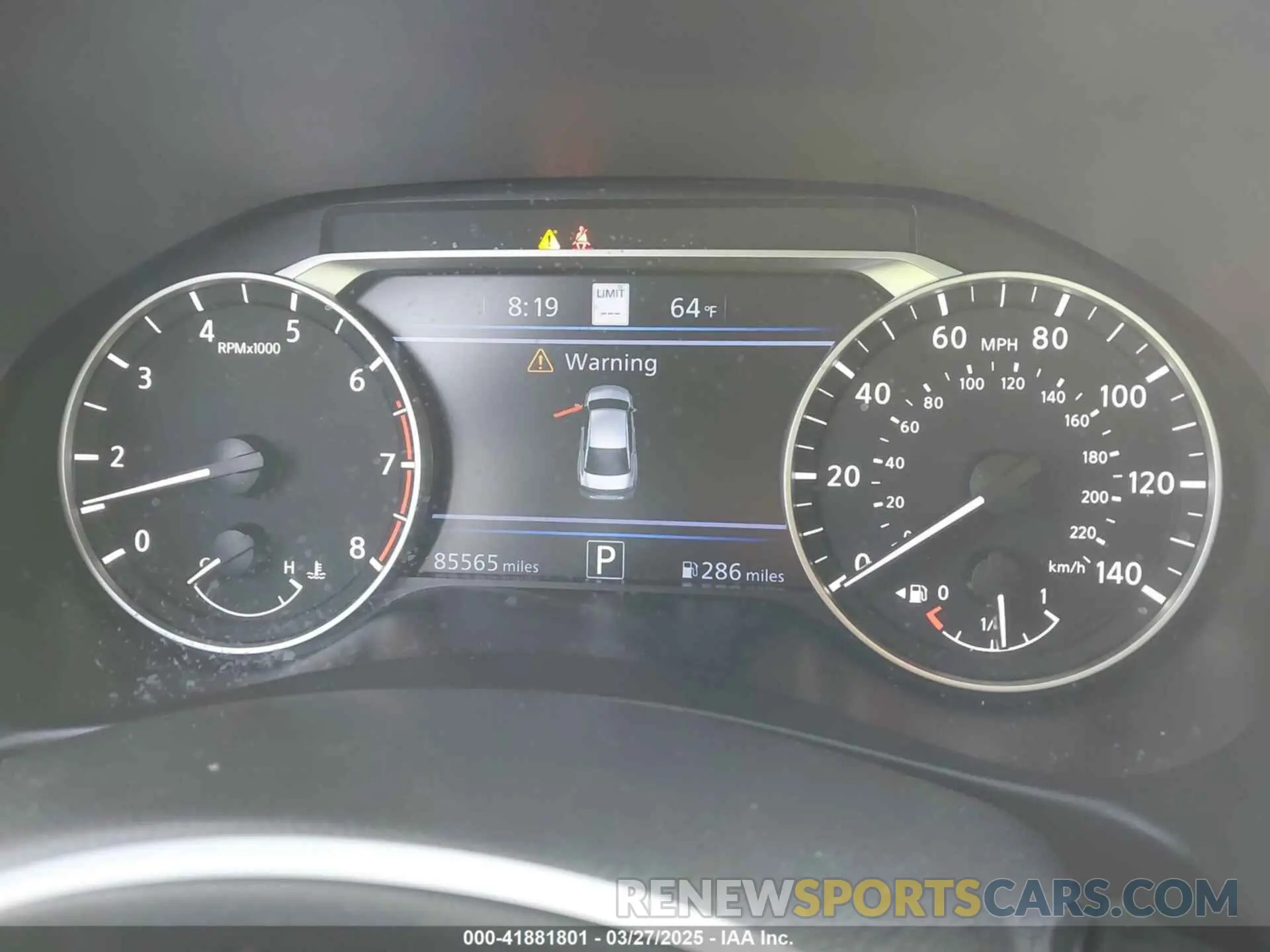 7 fotografías del automóvil dañado 1N4BL4EV3KC246527 NISSAN ALTIMA 2019