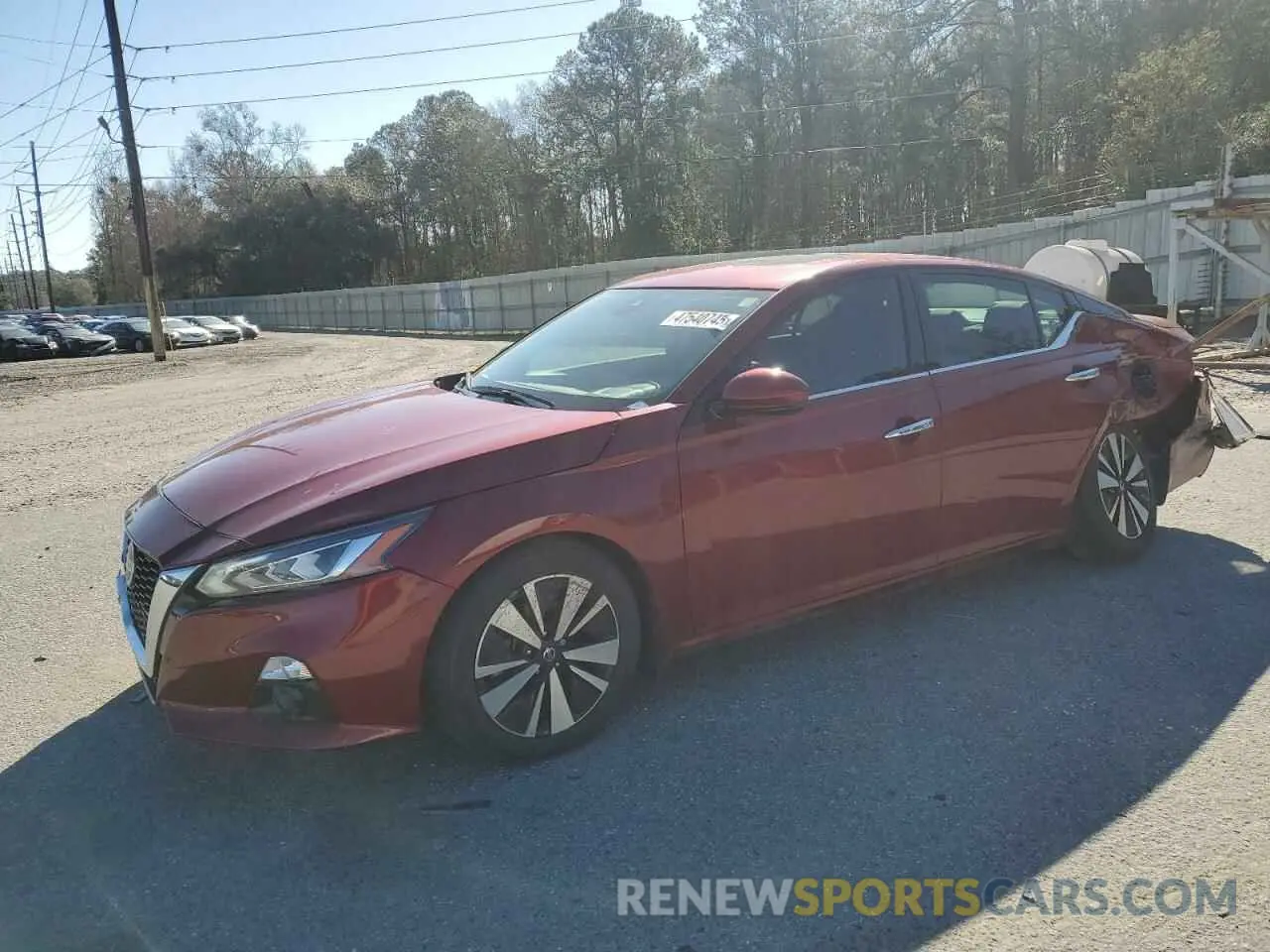 1 fotografías del automóvil dañado 1N4BL4EV5KC106141 NISSAN ALTIMA 2019