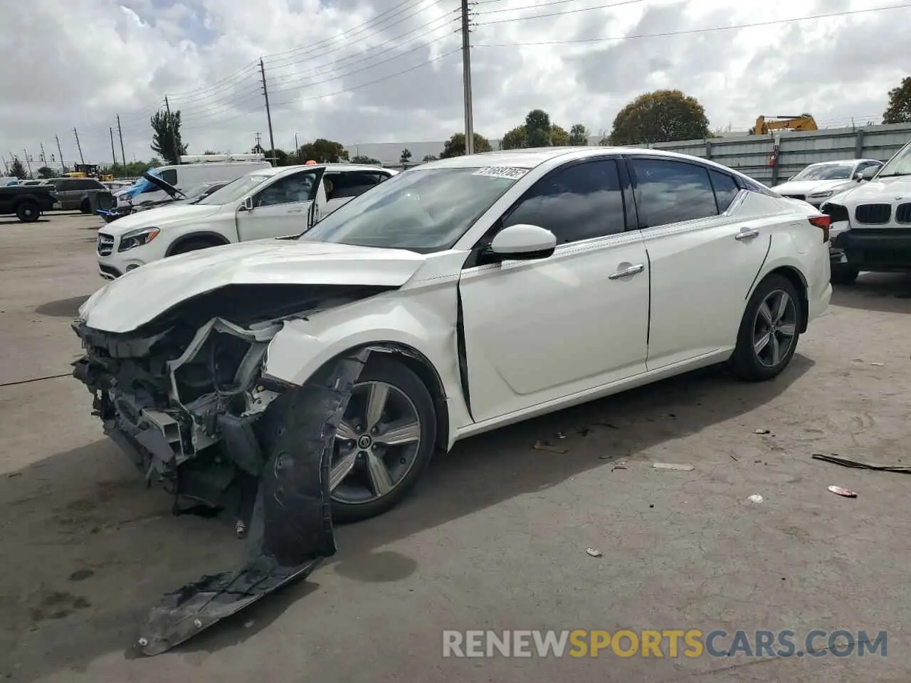 1 fotografías del automóvil dañado 1N4BL4EV6KC156112 NISSAN ALTIMA 2019