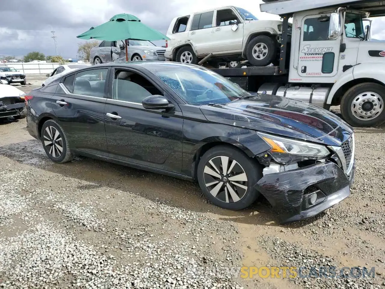 4 fotografías del automóvil dañado 1N4BL4EV7KC195307 NISSAN ALTIMA 2019