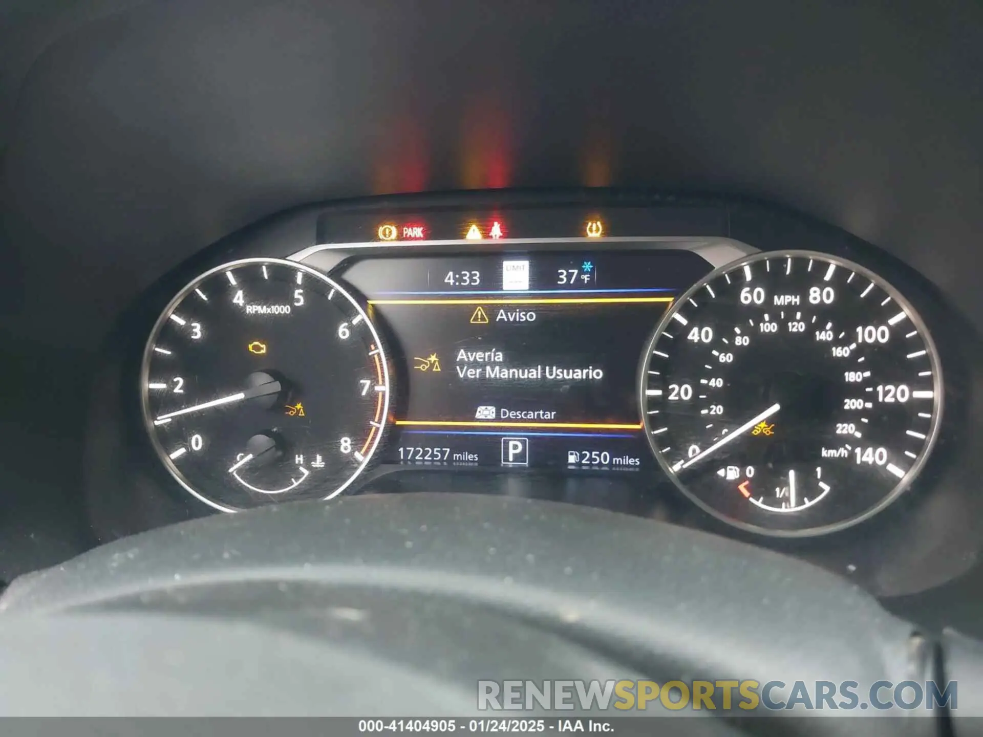 7 fotografías del automóvil dañado 1N4BL4EV8KC185806 NISSAN ALTIMA 2019