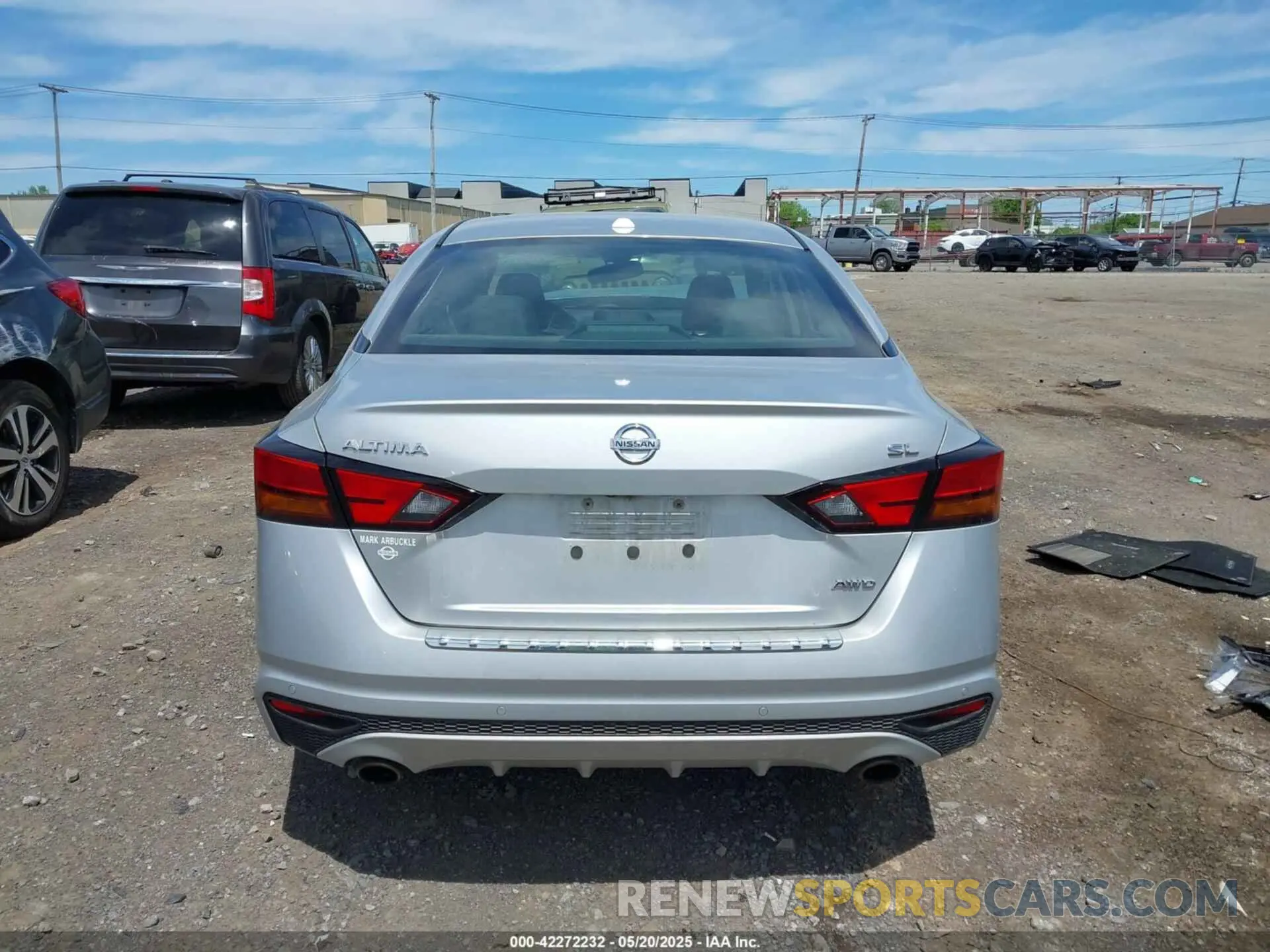 17 fotografías del automóvil dañado 1N4BL4EW5KC172679 NISSAN ALTIMA 2019
