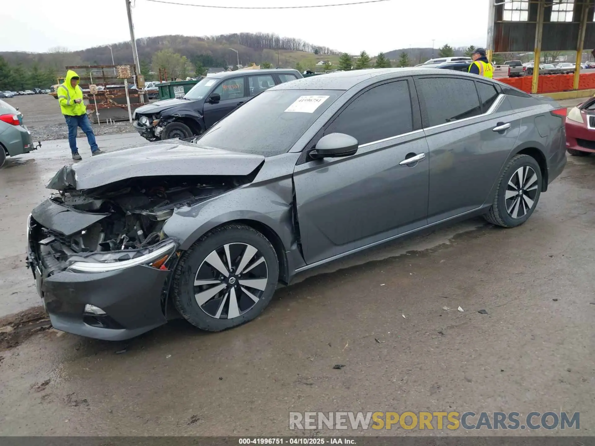 2 fotografías del automóvil dañado 1N4BL4EW9KC222726 NISSAN ALTIMA 2019