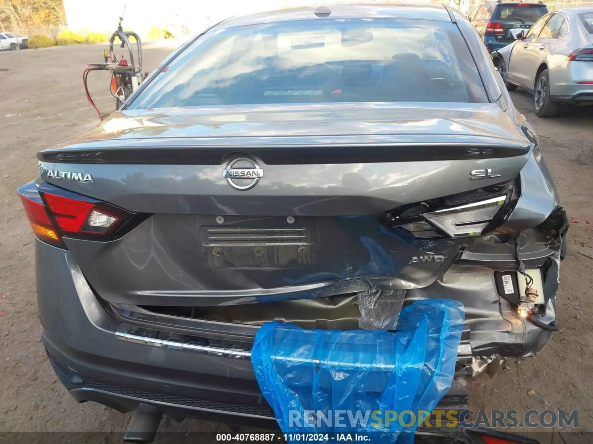 17 fotografías del automóvil dañado 1N4BL4EWXKC129102 NISSAN ALTIMA 2019