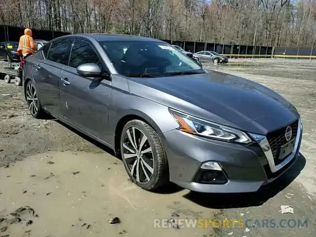 10 fotografías del automóvil dañado 1N4BL4FV0KC168772 NISSAN ALTIMA 2019