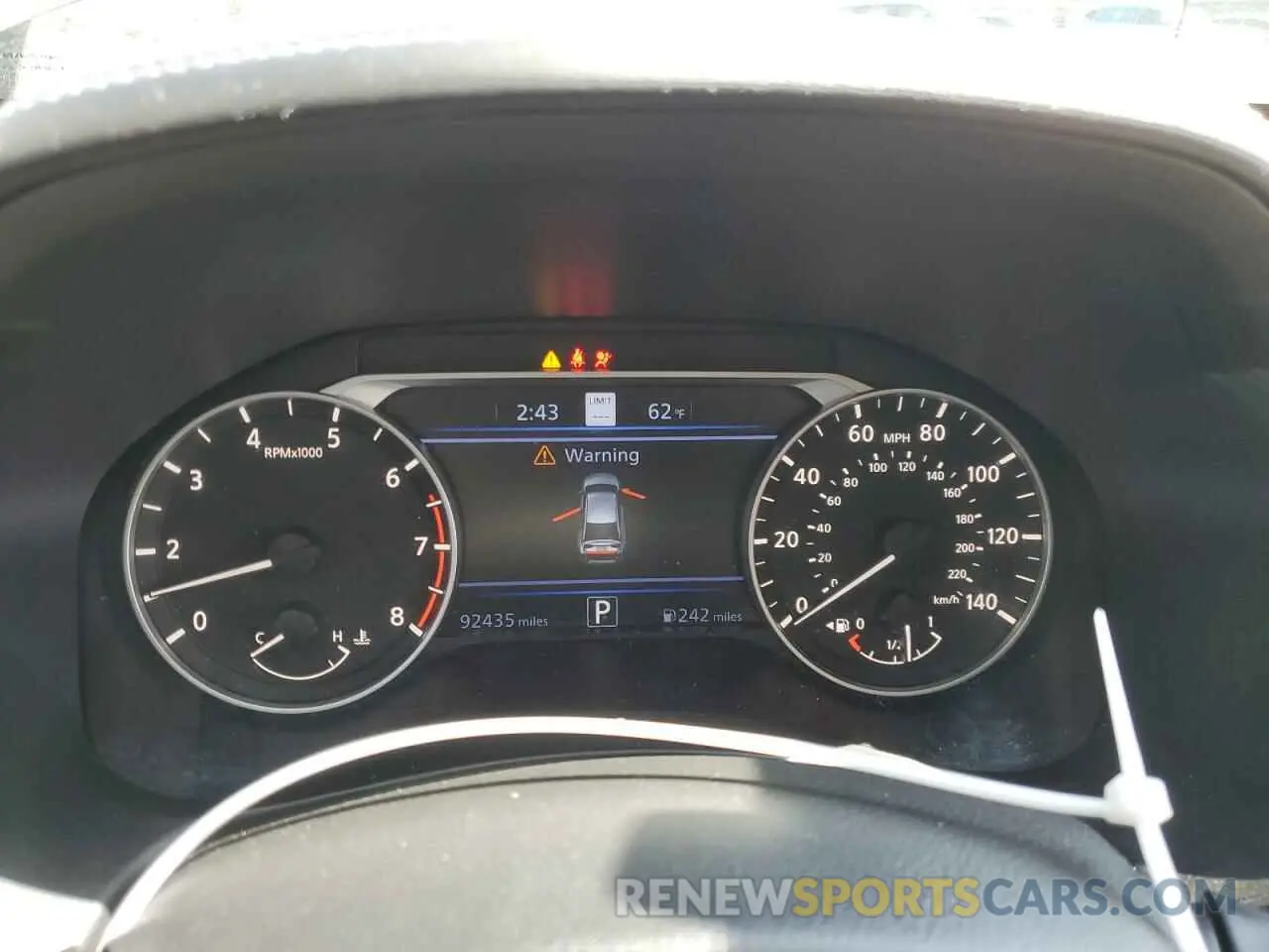 9 fotografías del automóvil dañado 1N4BL4FV0KC168772 NISSAN ALTIMA 2019